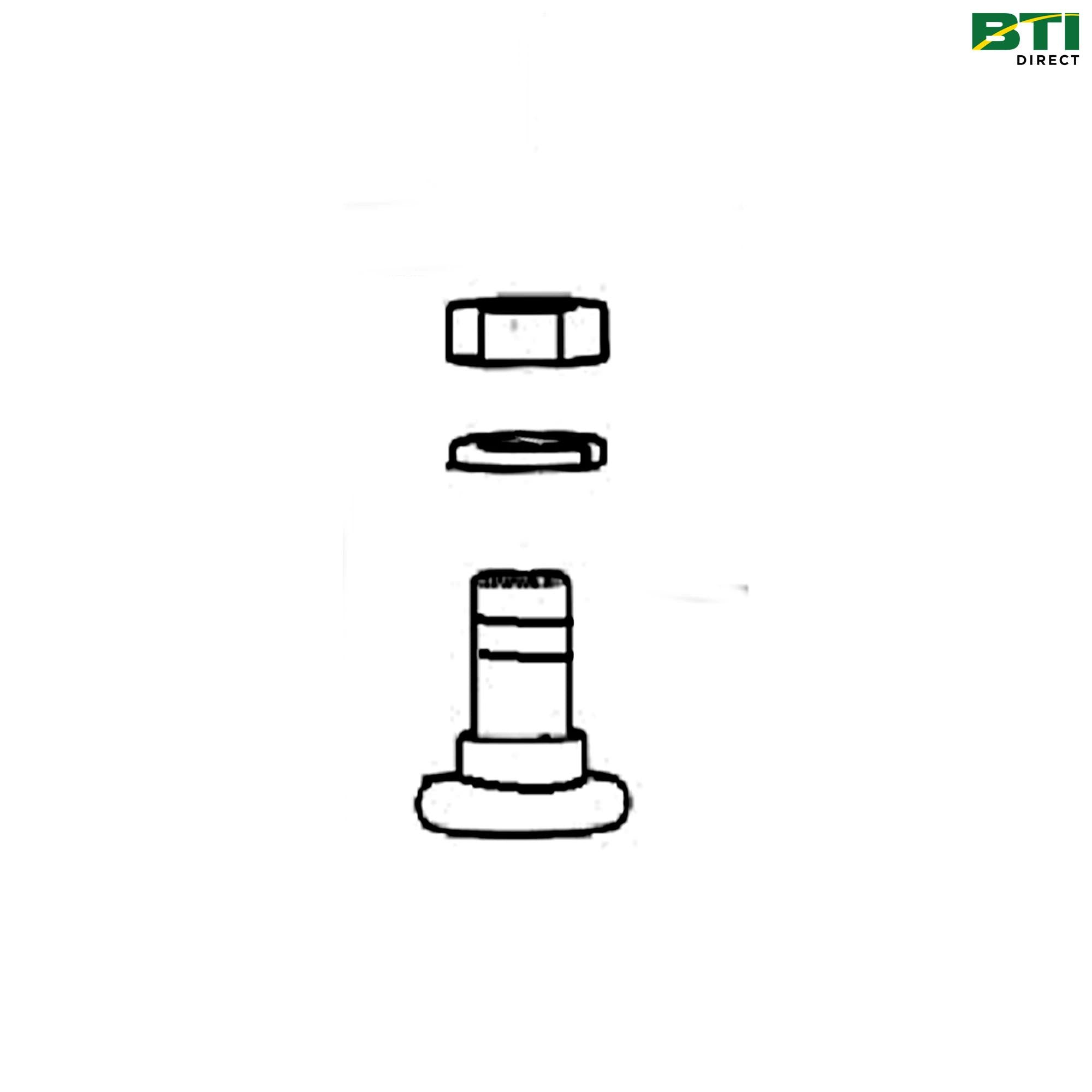 TIFC711124: Round Head Blade Bolt Kit