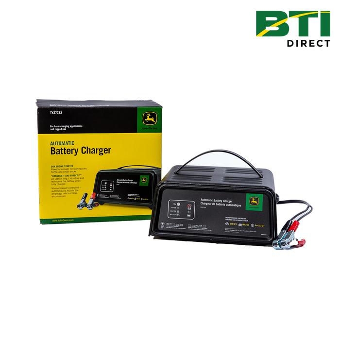 TY27733: Automatic Battery Charger with Engine Start and Timer