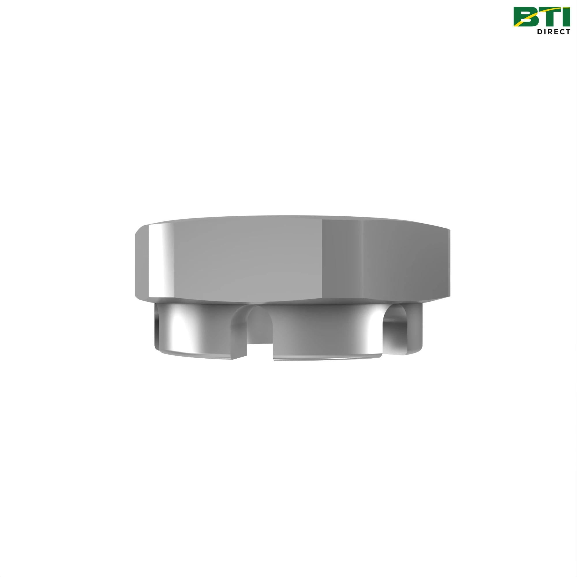 W52936: Hexagonal Slotted Nut, M36