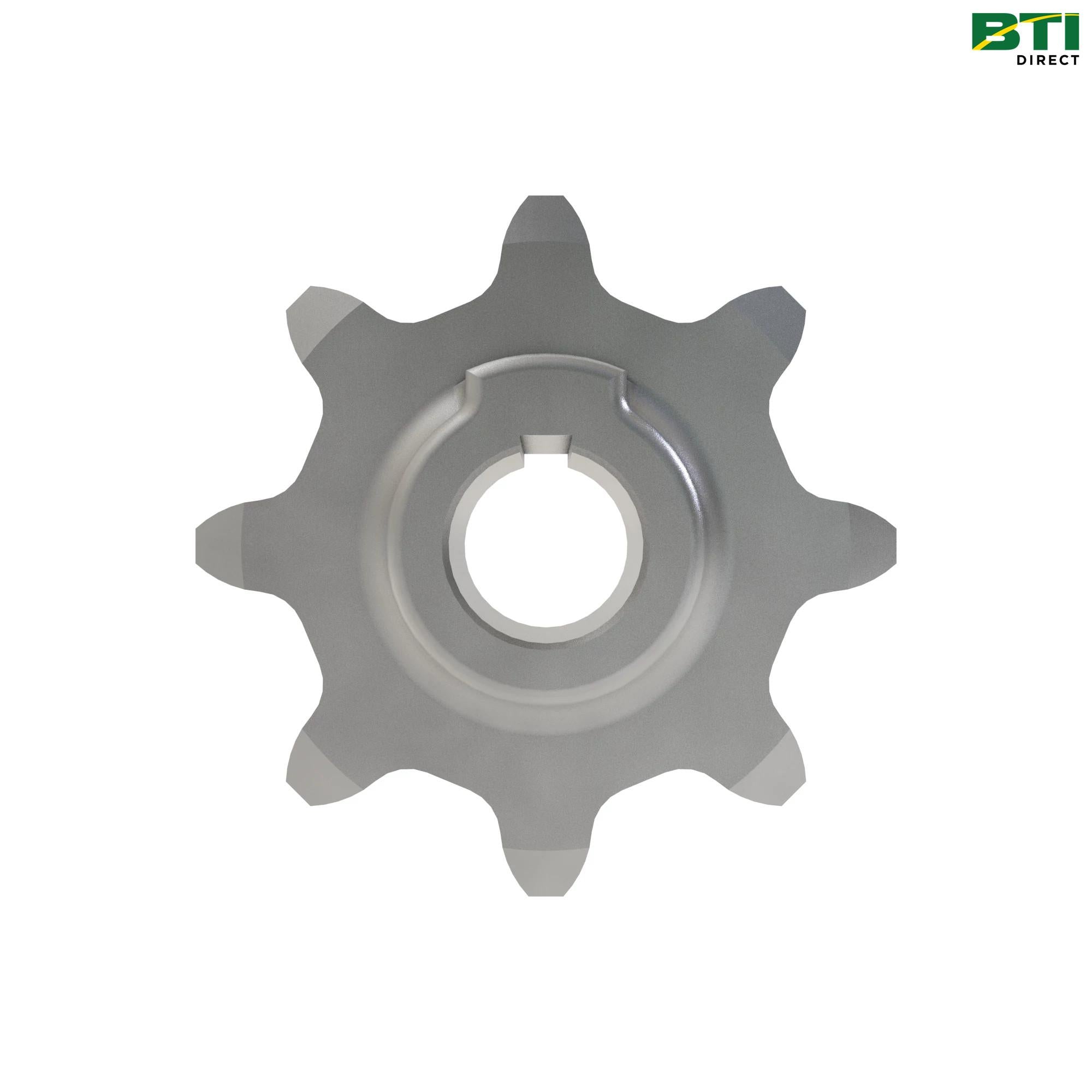 YC16687: Chain Sprocket, 8 Teeth