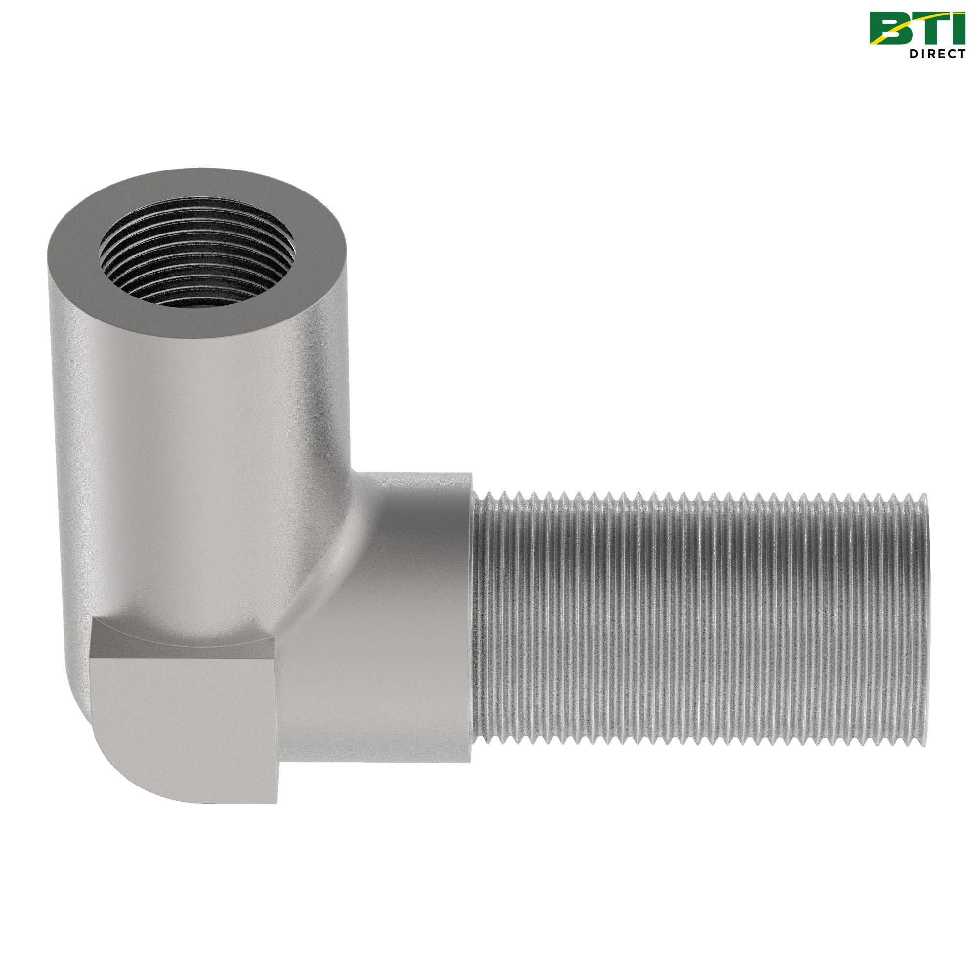 YC26381: External to Internal Threaded Elbow Adapter Fitting