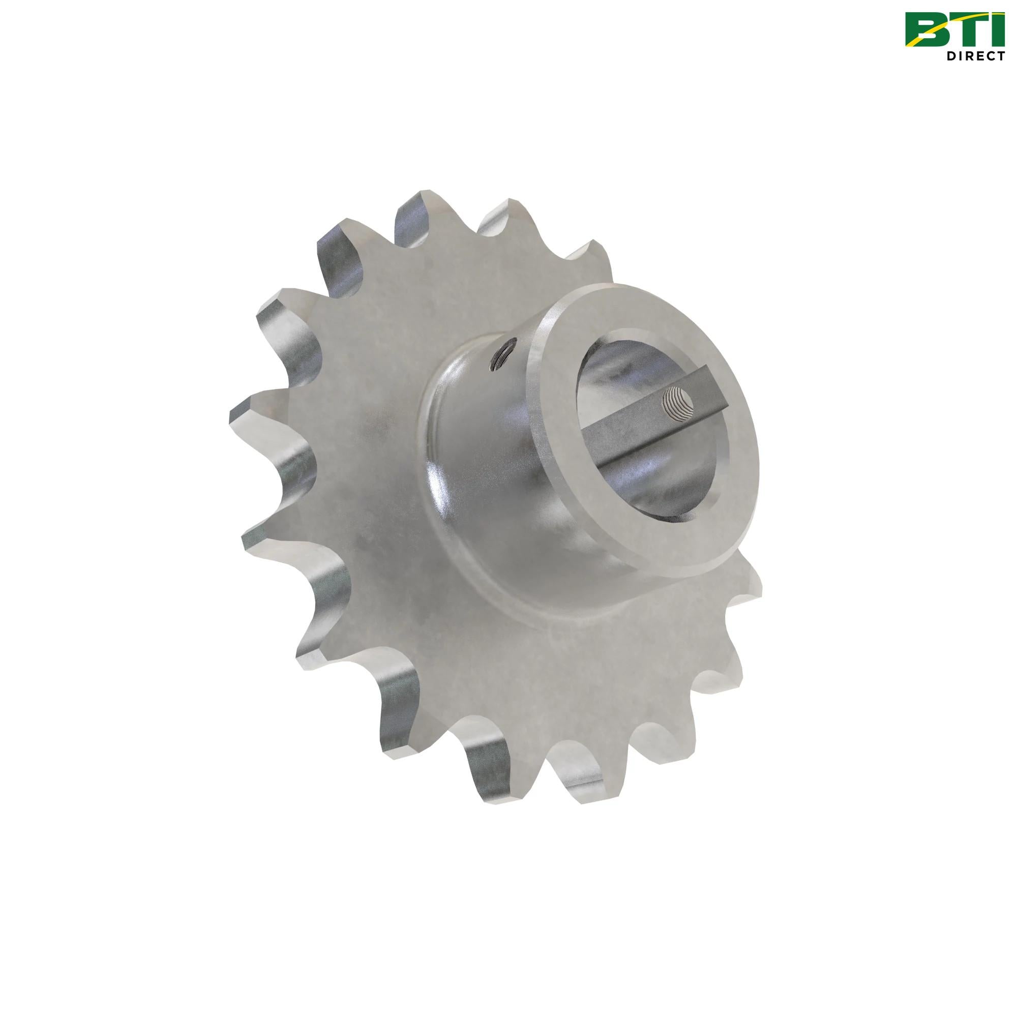 YC28723: Elevator Drive Roller Chain Sprocket, 17 Teeth