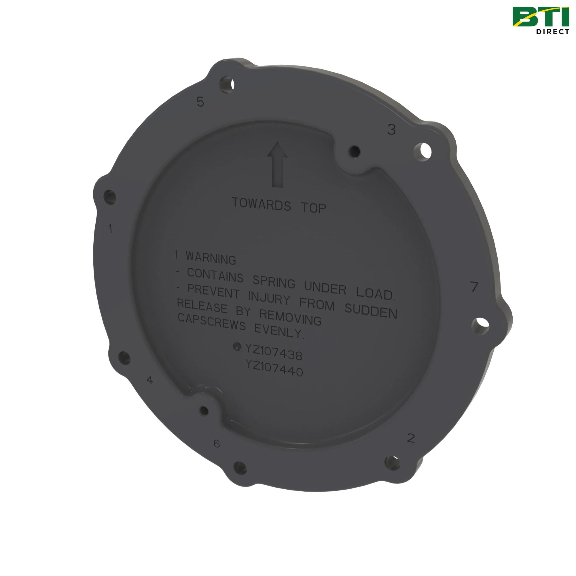 YZ107438: Brake Cover