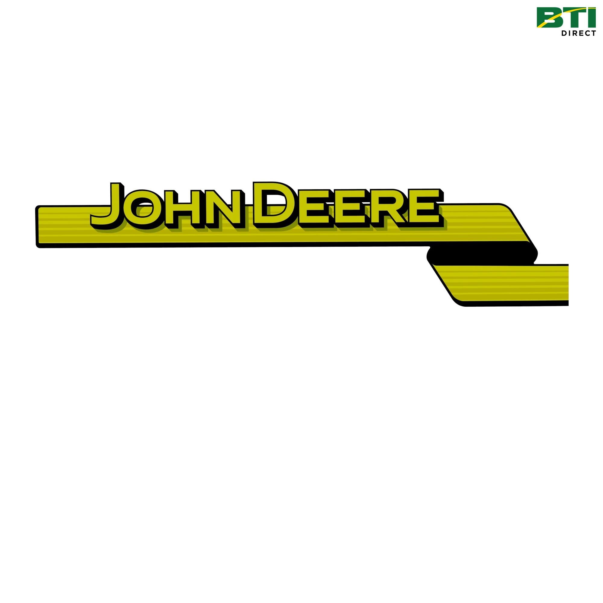 Z101074: John Deere Label, Left Side