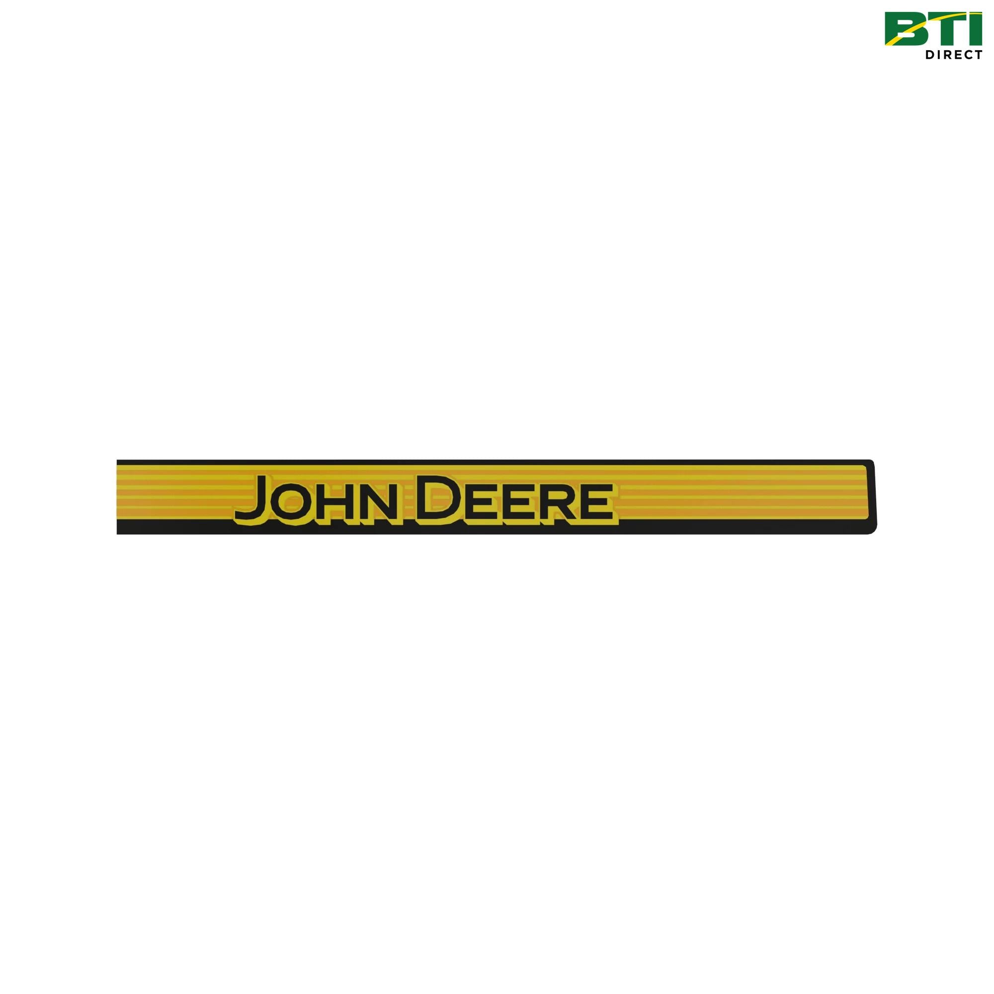 Z104082: John Deere Stripe Label, Left Side