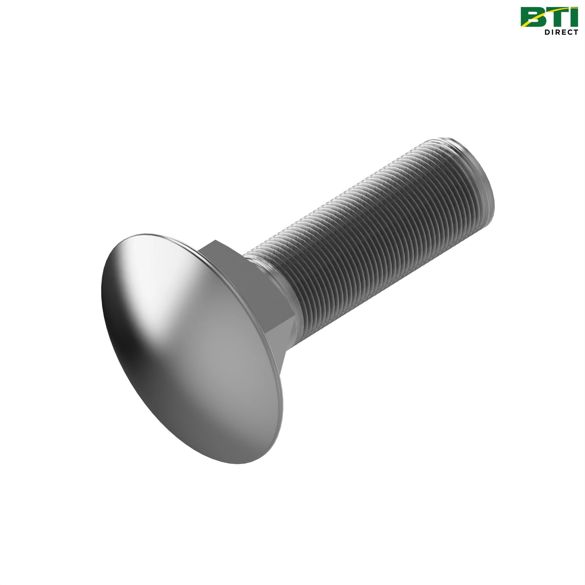 Z106092: Round Head Square Short Bolt, M12 X 40