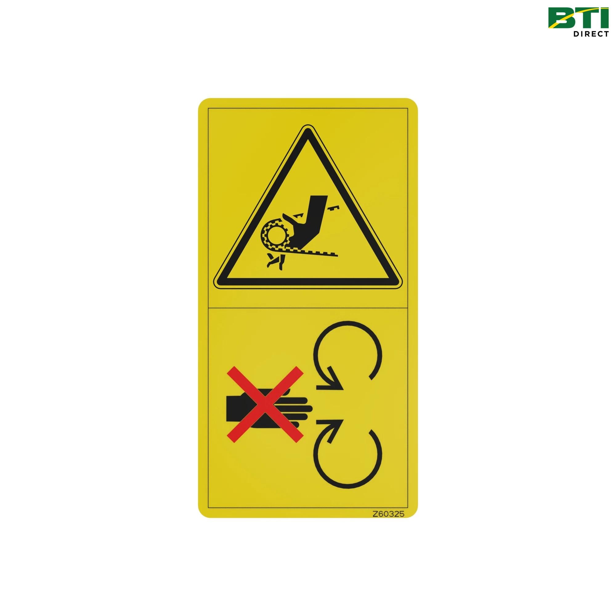 Z60325: Caution Label
