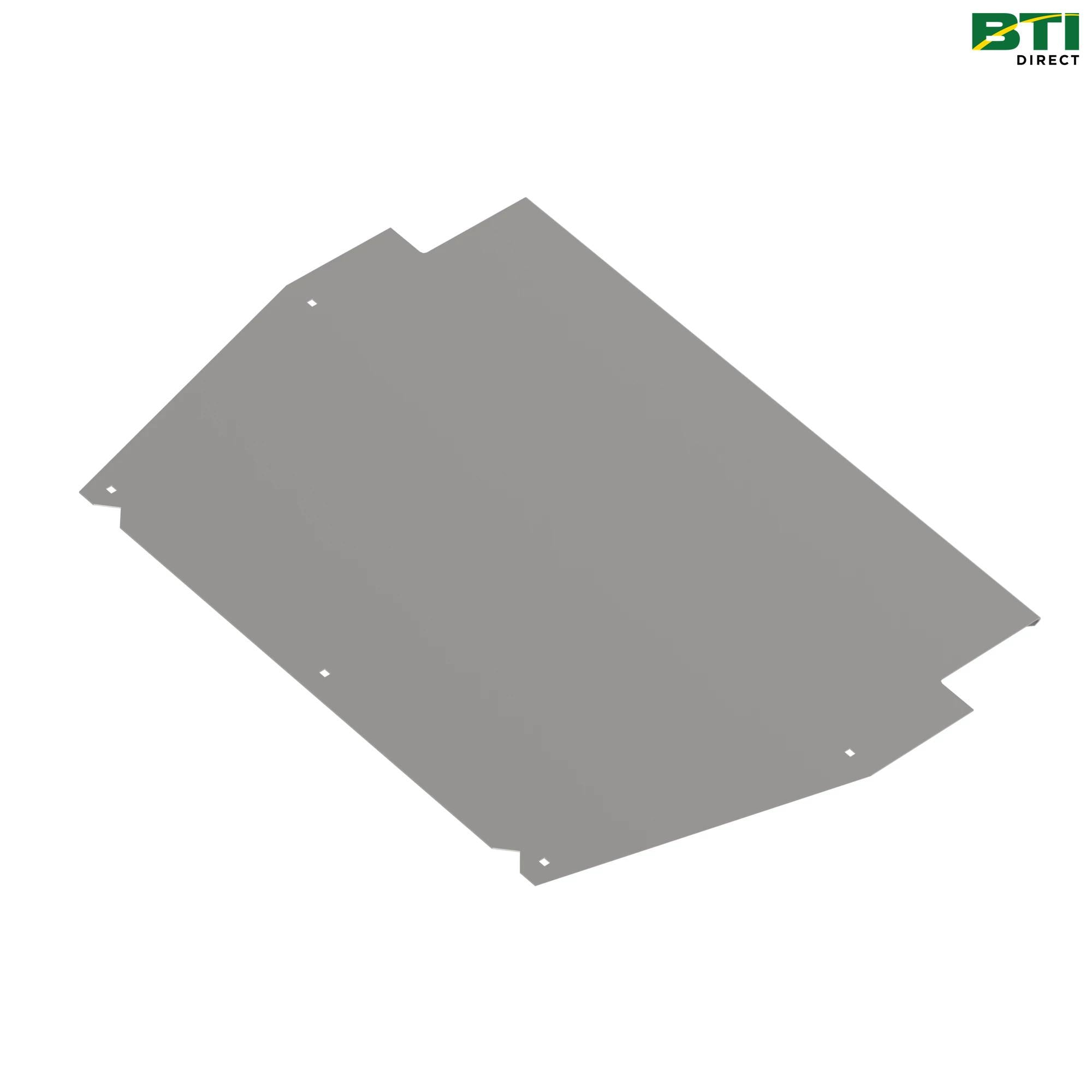 Z78792: Stainless Steel Wear Liner for Grass Chute
