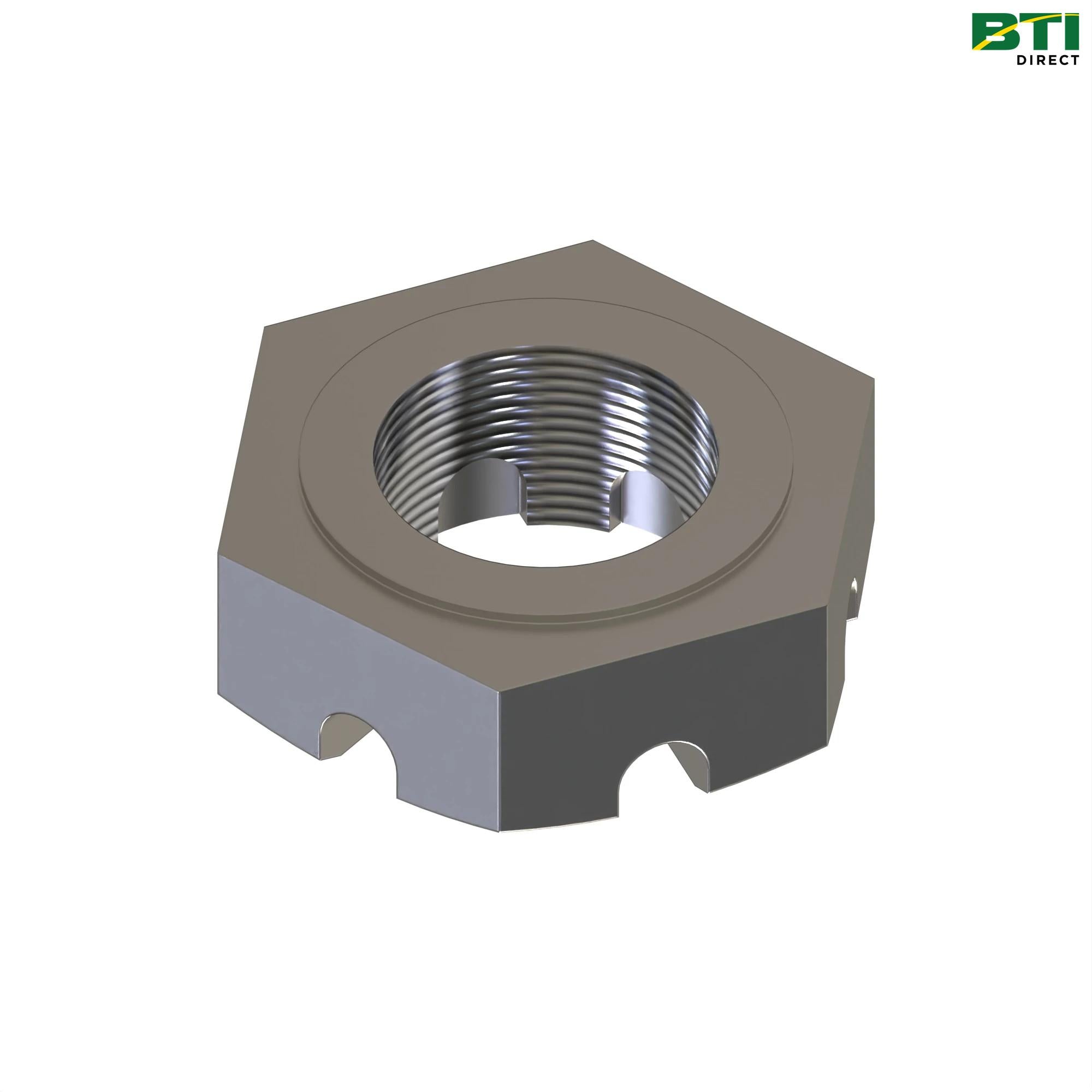 Z9958H: Hexagonal Slotted Nut, 5/8"