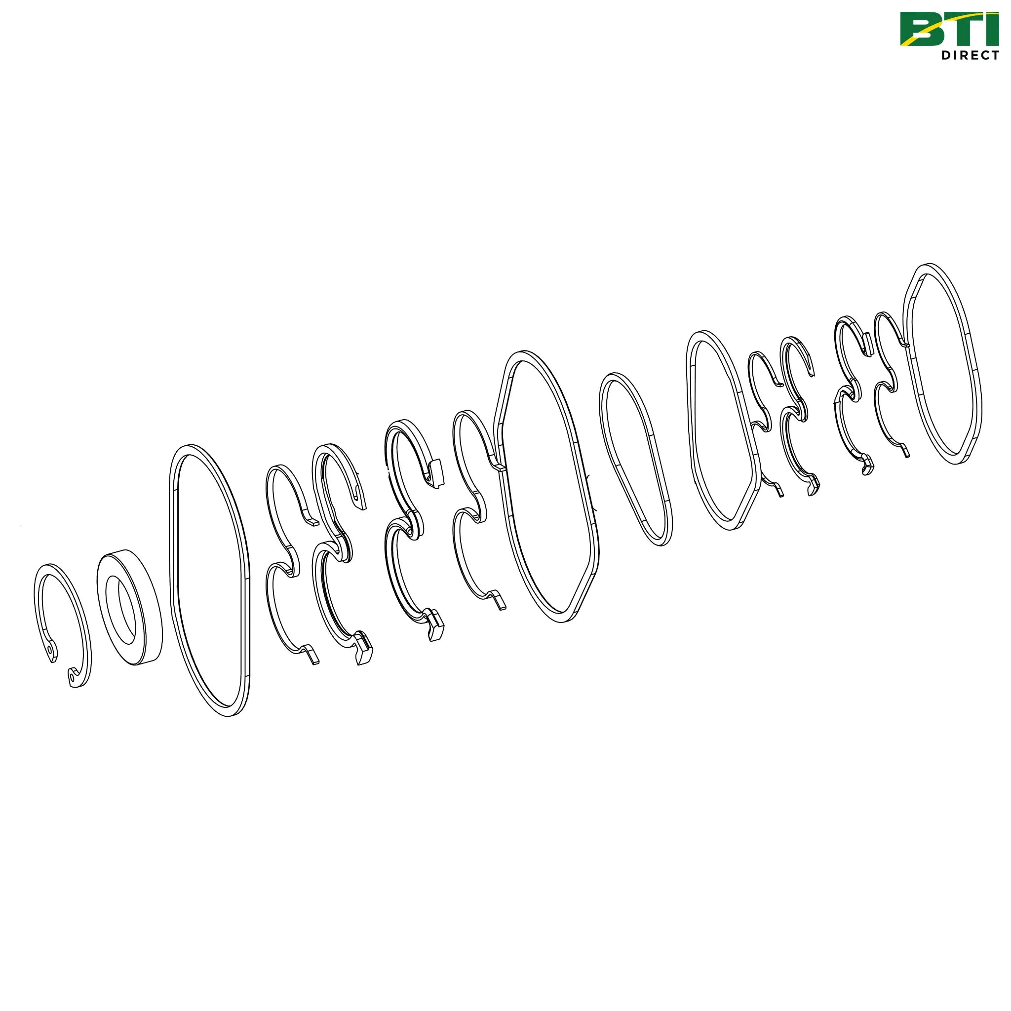 RE285562: Hydraulic Pump Seal Kit