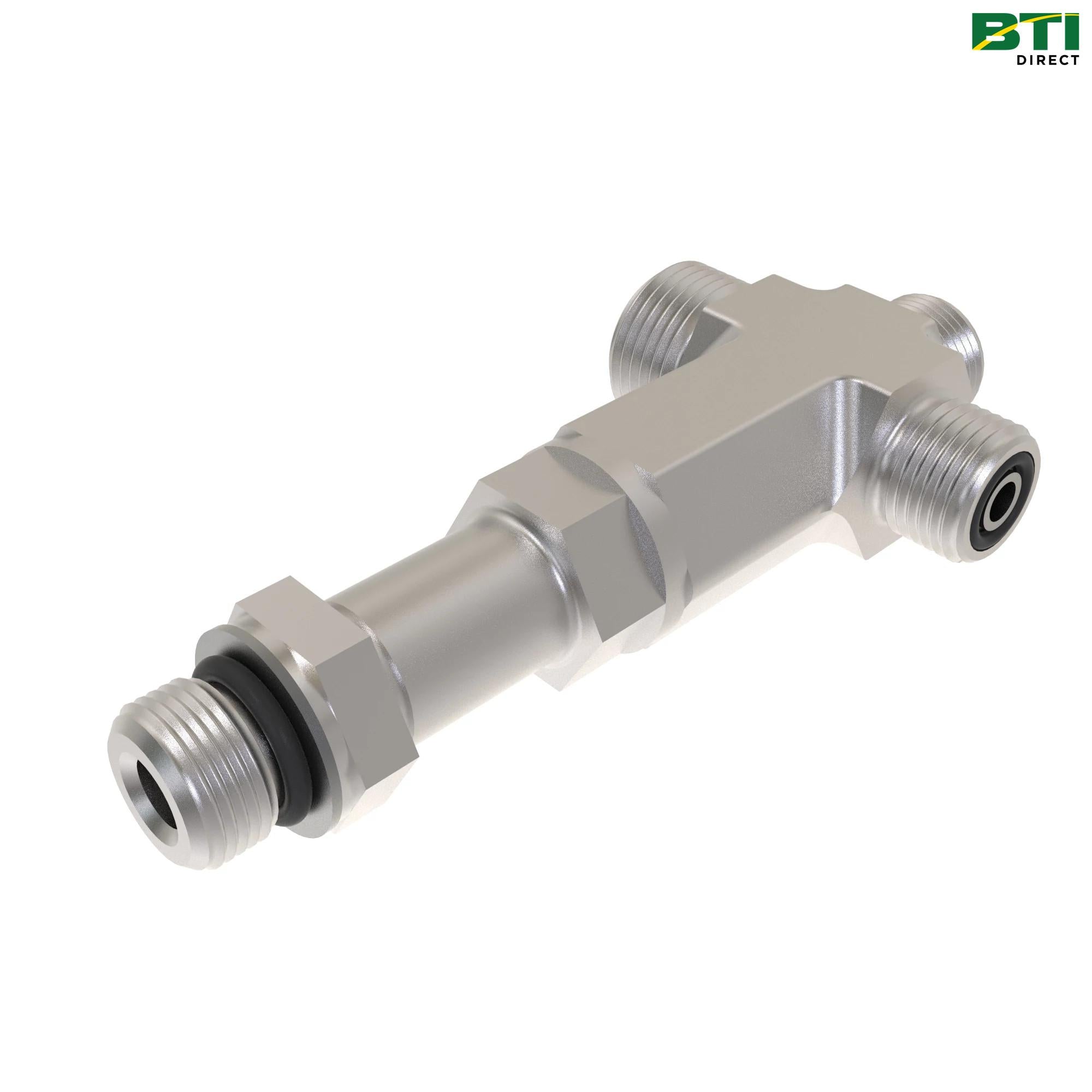 AL225124: Guided Spring Priority Shuttle Valve Check Valve