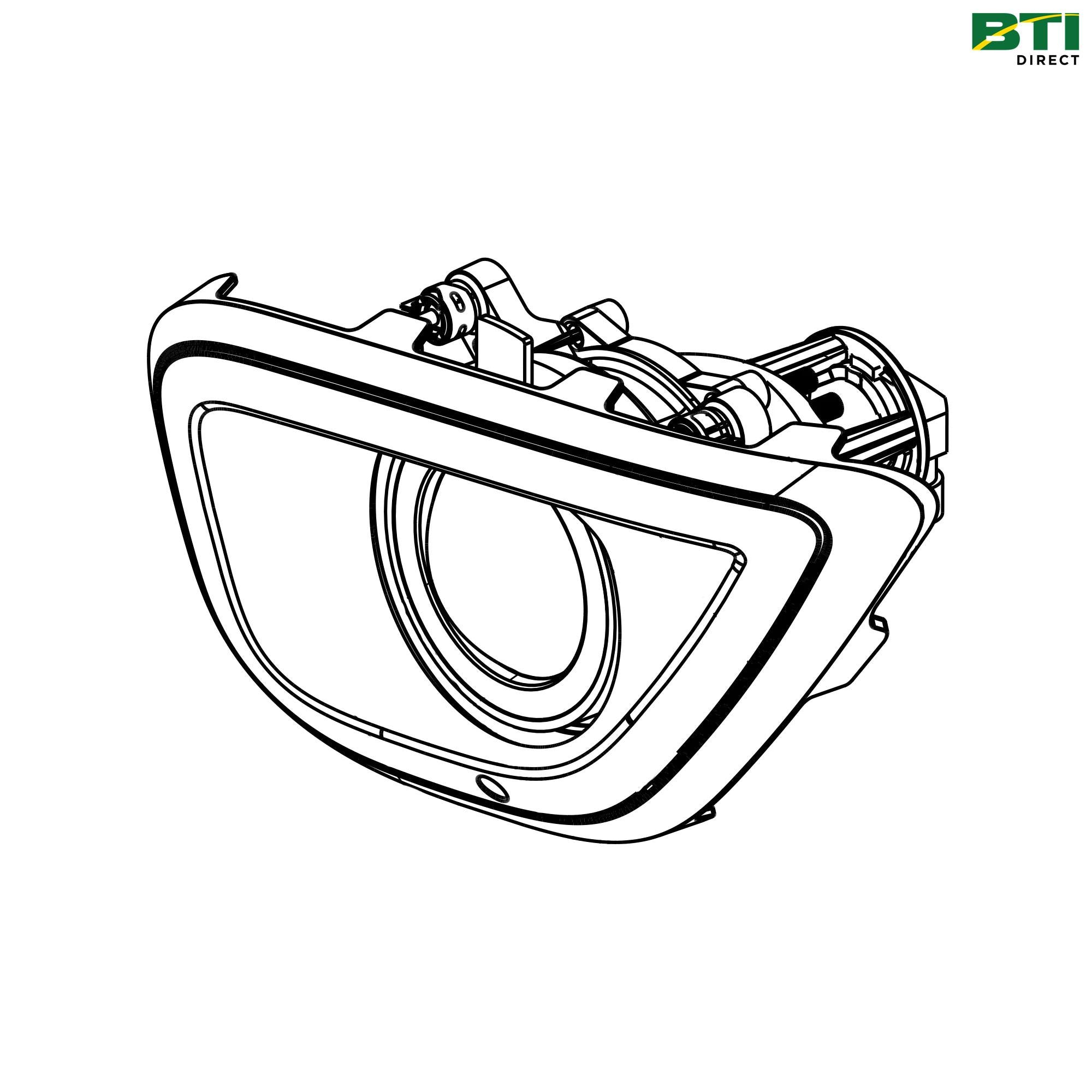 AL233753: Left Side Low Beam LED Headlight