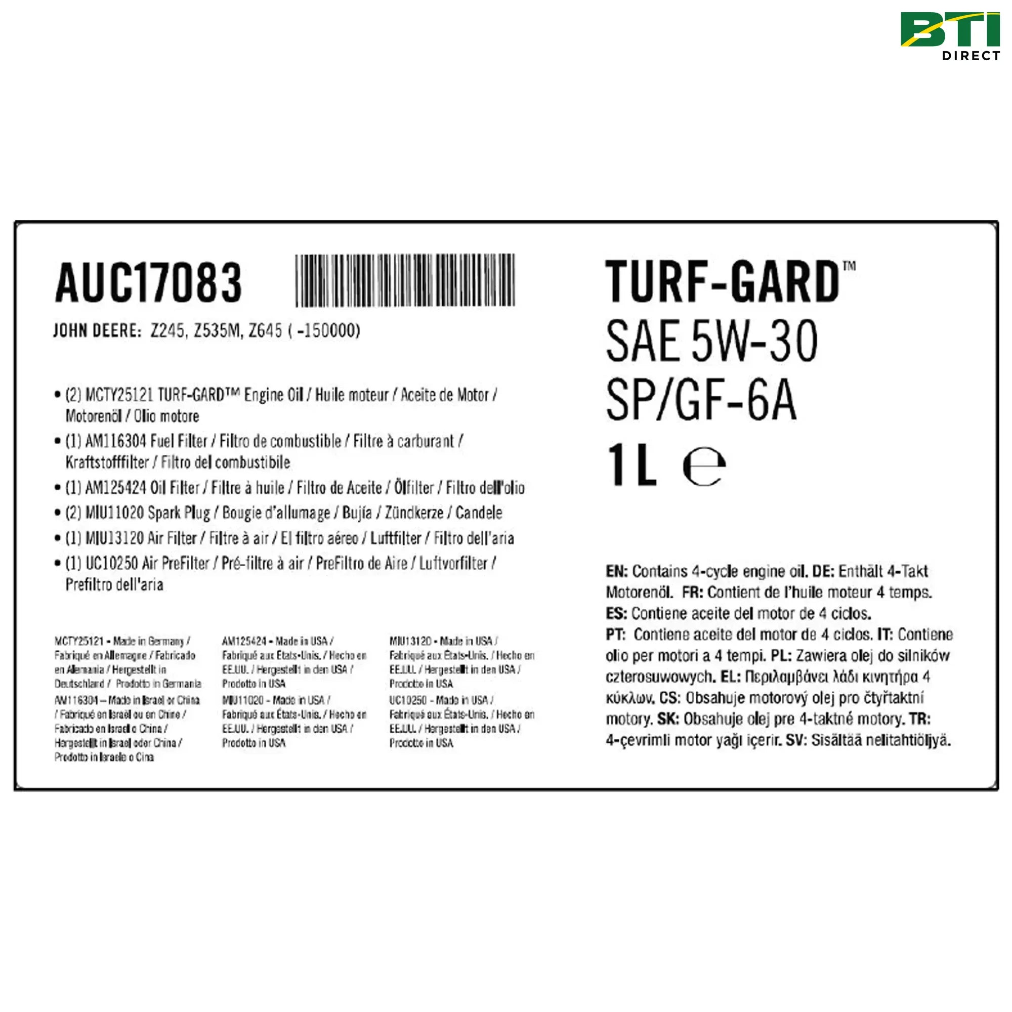 AUC17083: Home Maintenance Kit