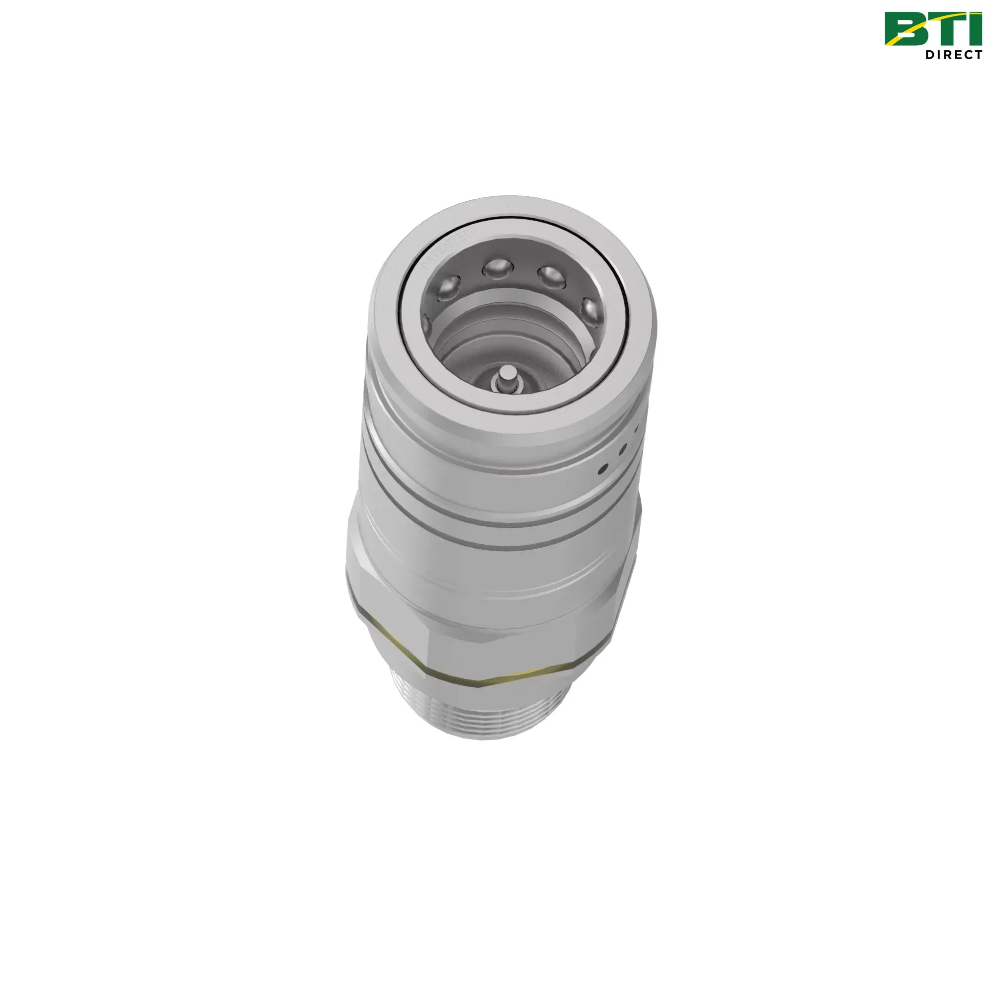 RE307714: Hydraulic Quick-Connect Coupler