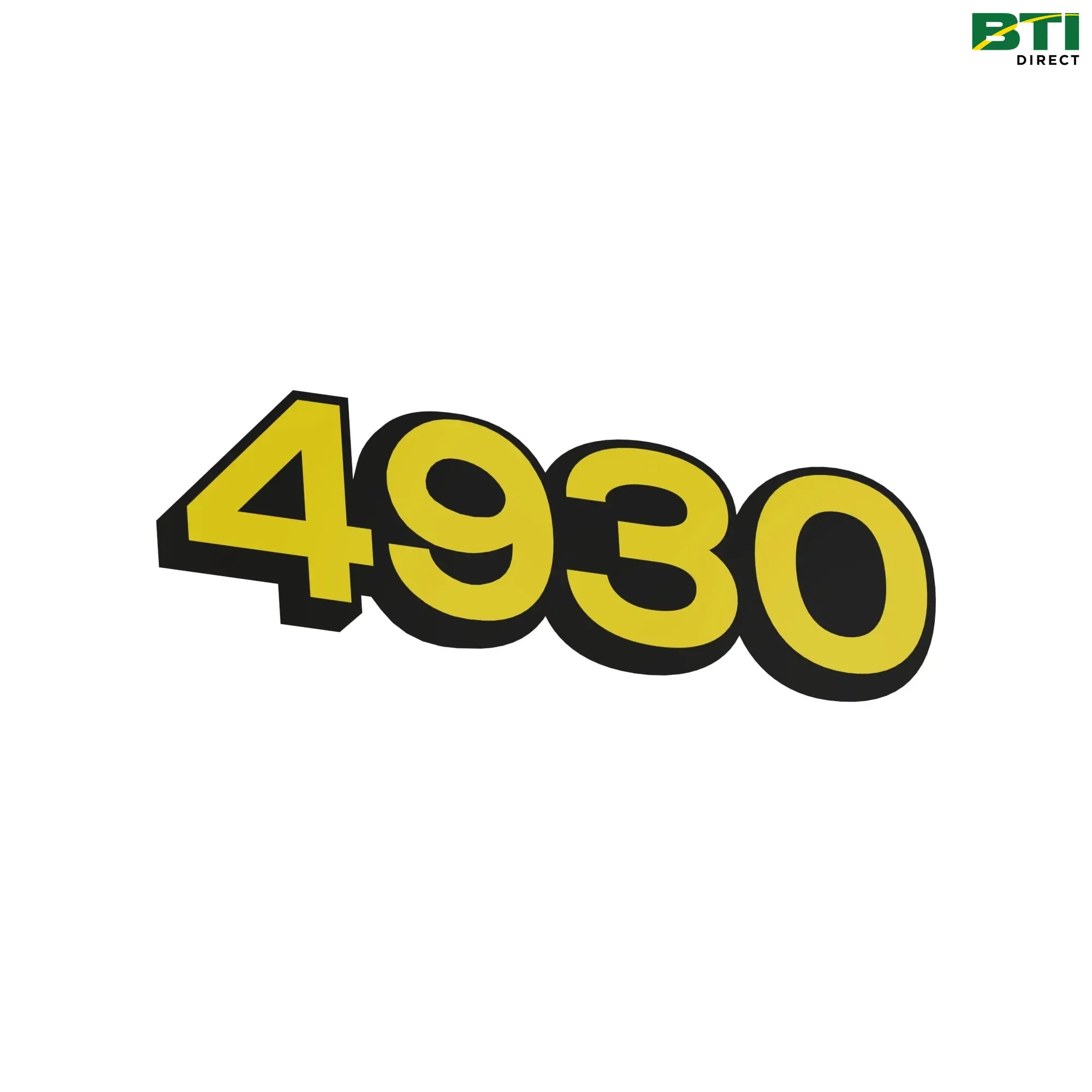 N309441: 4930 Model Number Label, Right Side