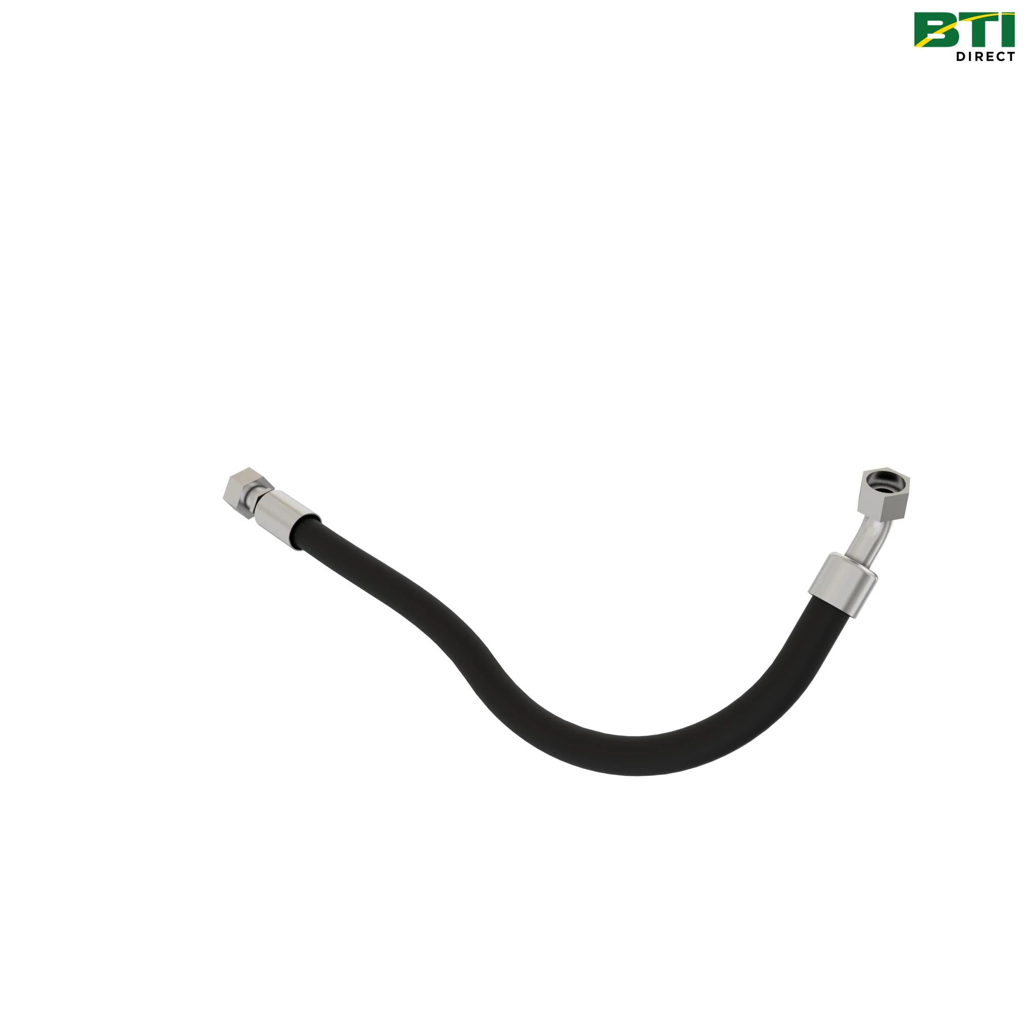 AN374039: Motor Case Drain Hydraulic Hose, Right Side