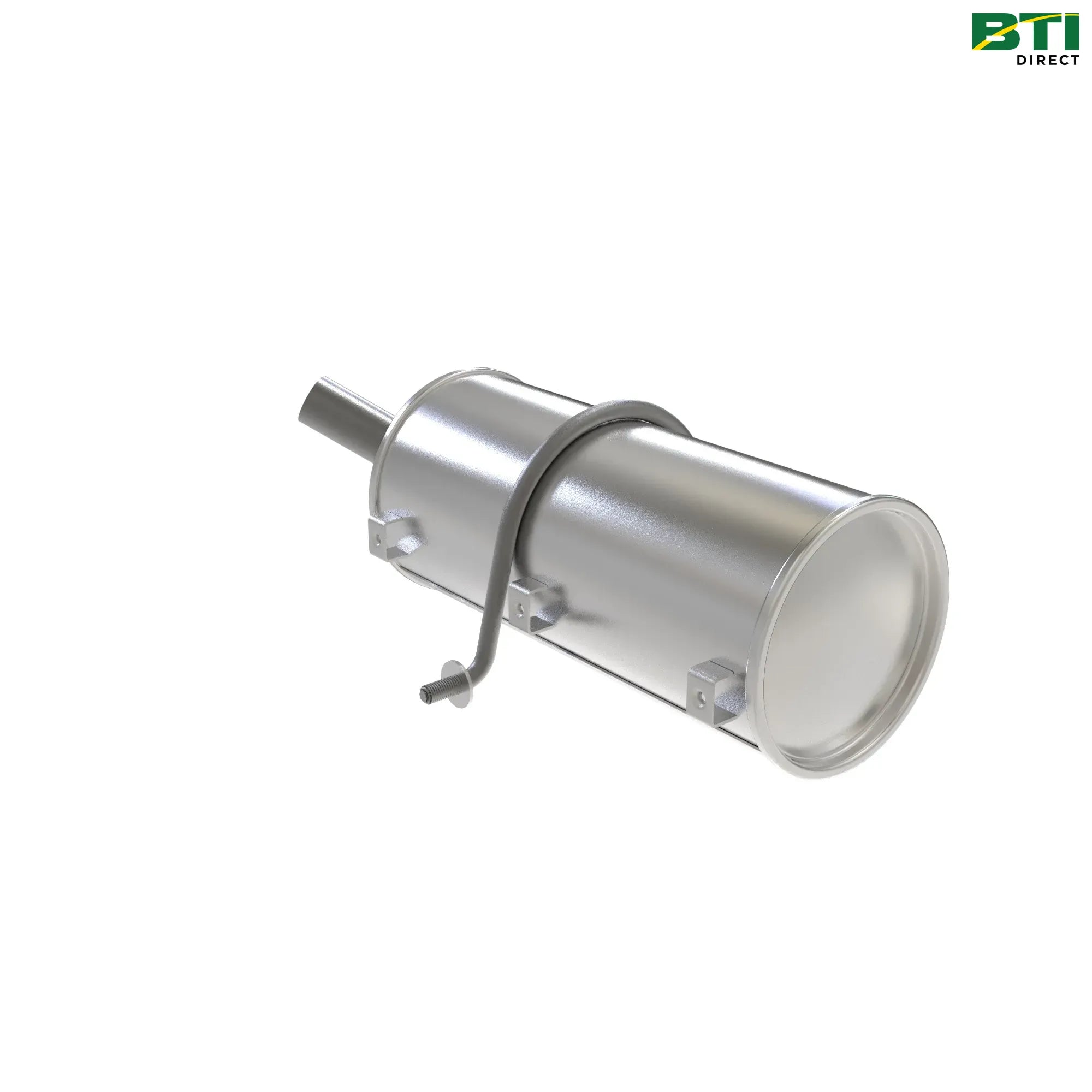 AUC11855: Non-Aspirated Round Shaped Muffler without Spark Arrester