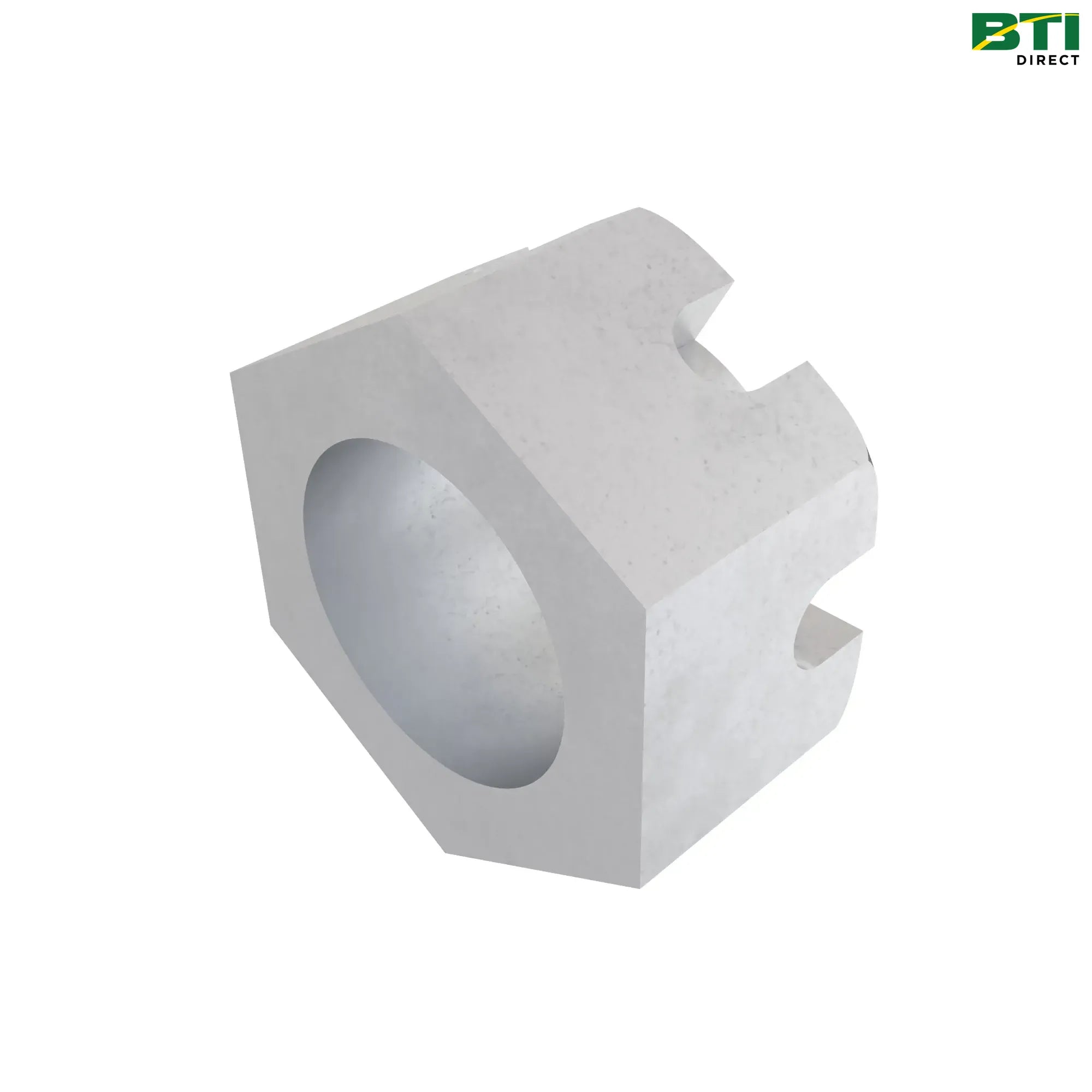 N319293: Hexagonal Slotted Nut, 1-1/2-12
