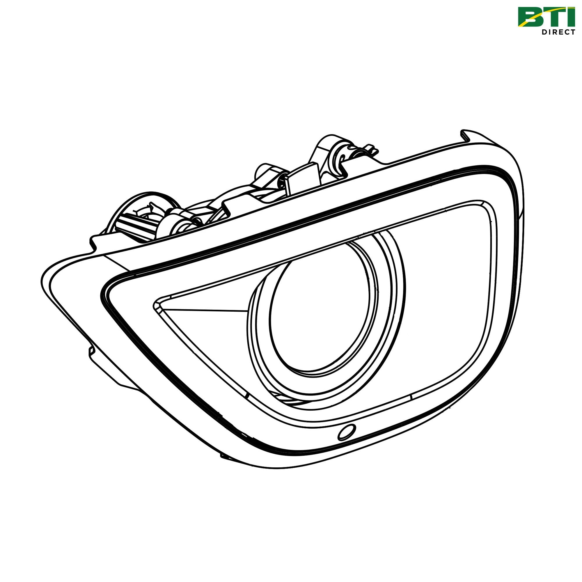 AL233752: LED Low Beam Headlight Assembly, Right Side