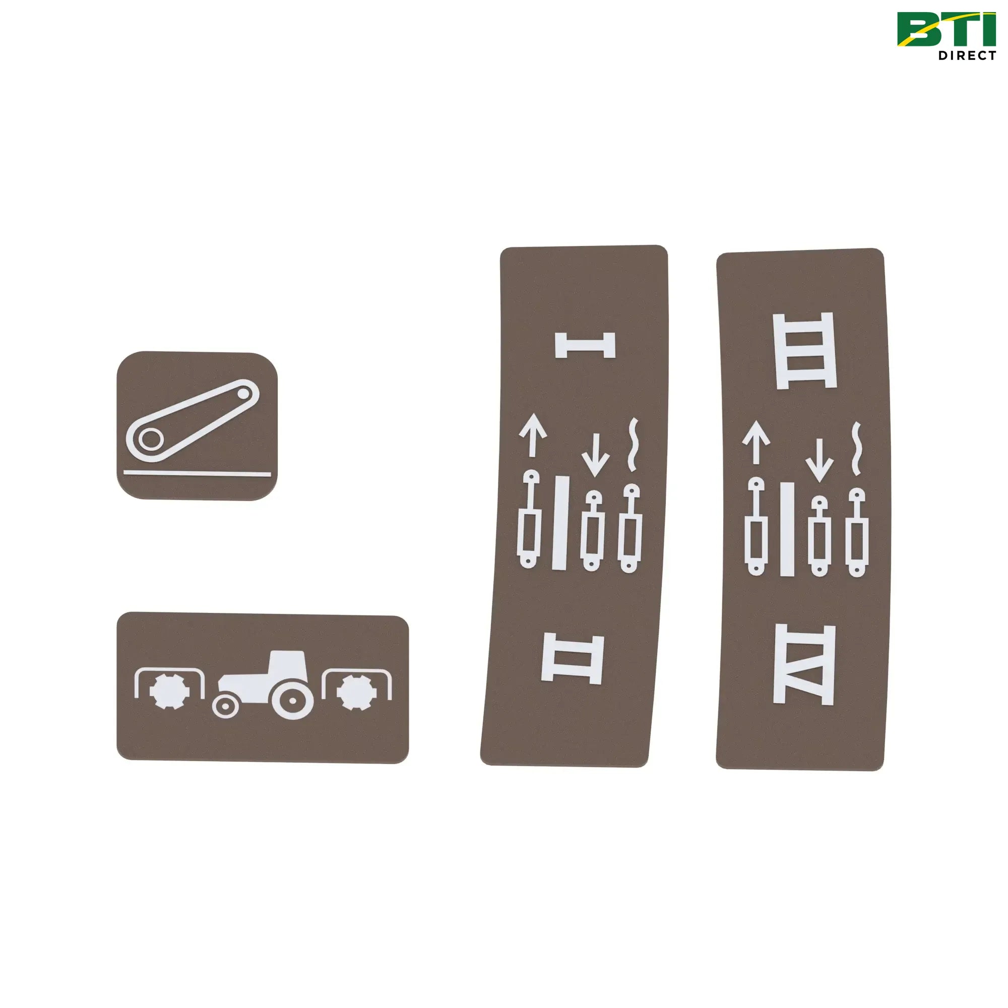 RE245122: Armrest Control Housing Label Kit