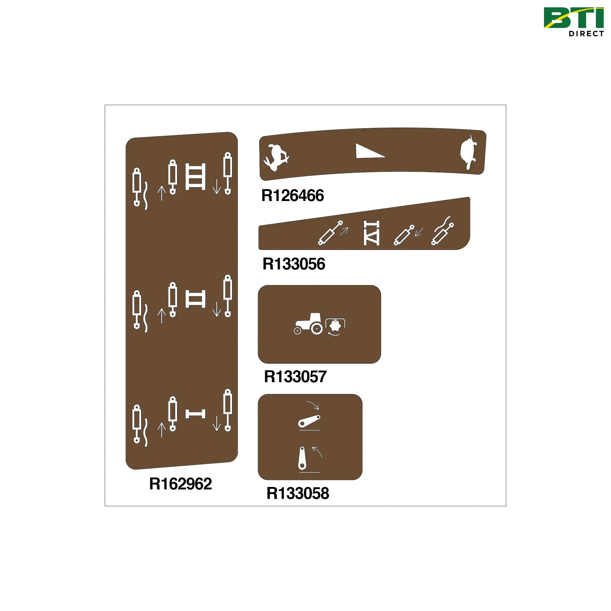 RE163253: Armrest Label