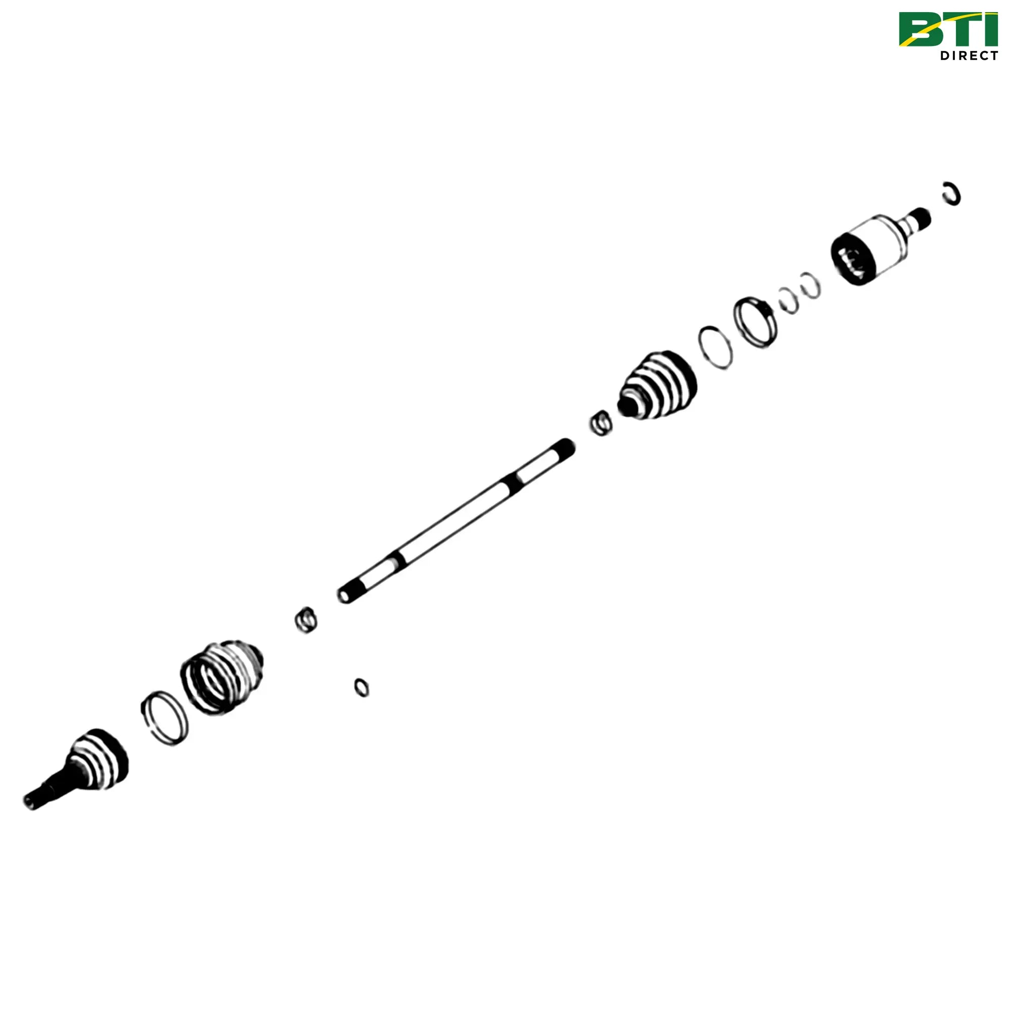 AUC13731: Front Half Axle