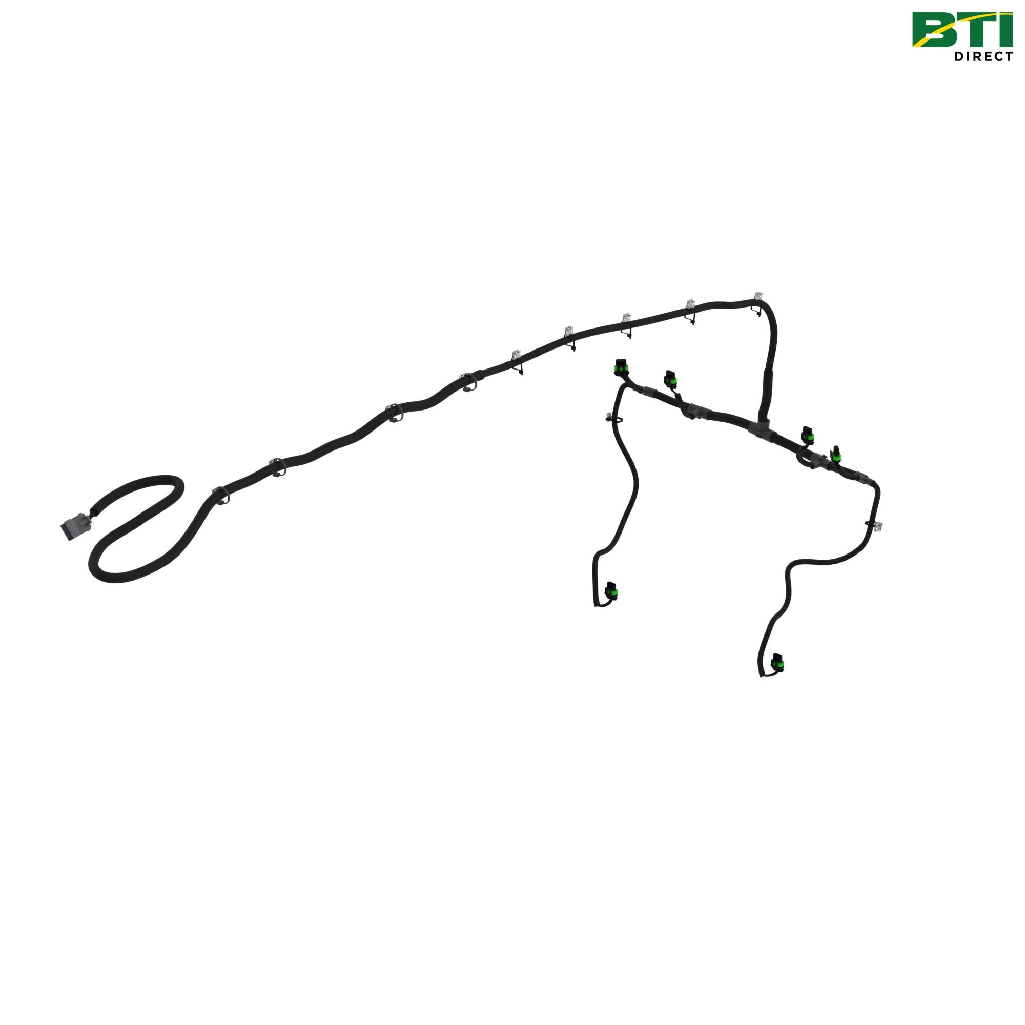 AL217424: Hood with Corner Light Wiring Harness