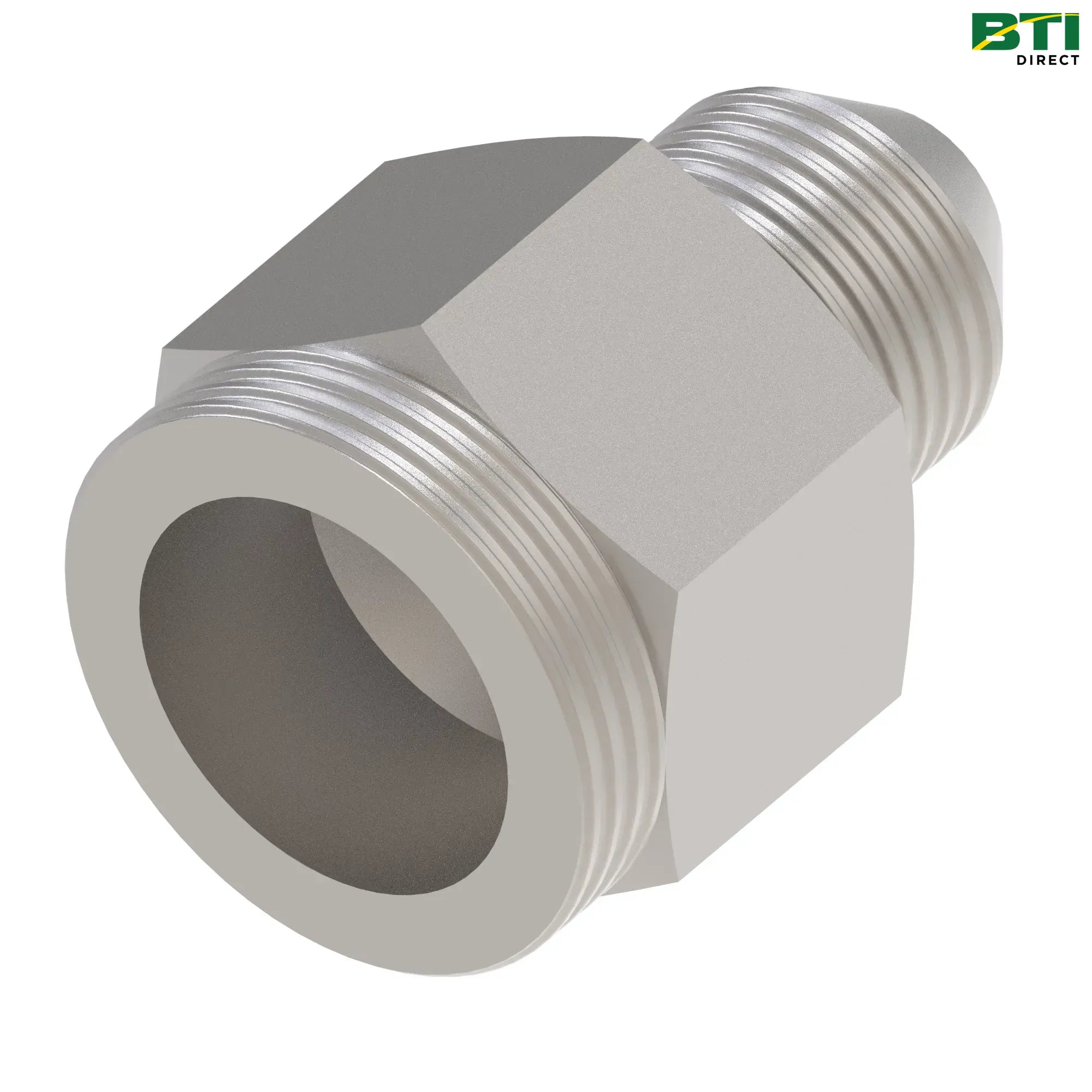 N261656: Straight 37 Degree Flare Male to Female Adapter Fitting