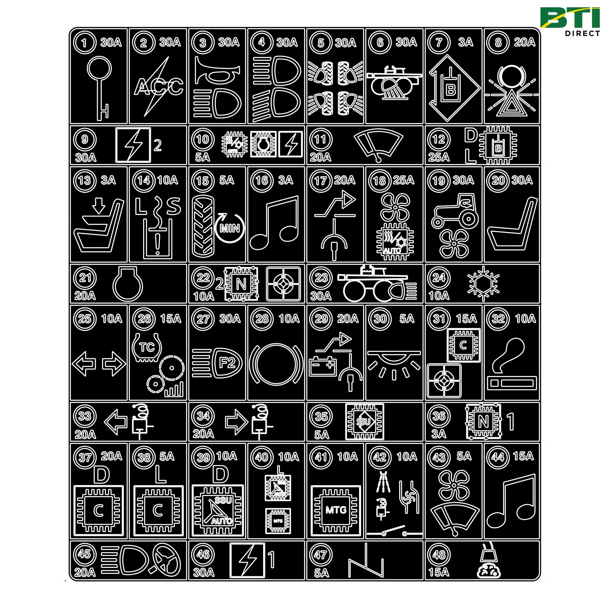 N404829: Electrical Load Center Label