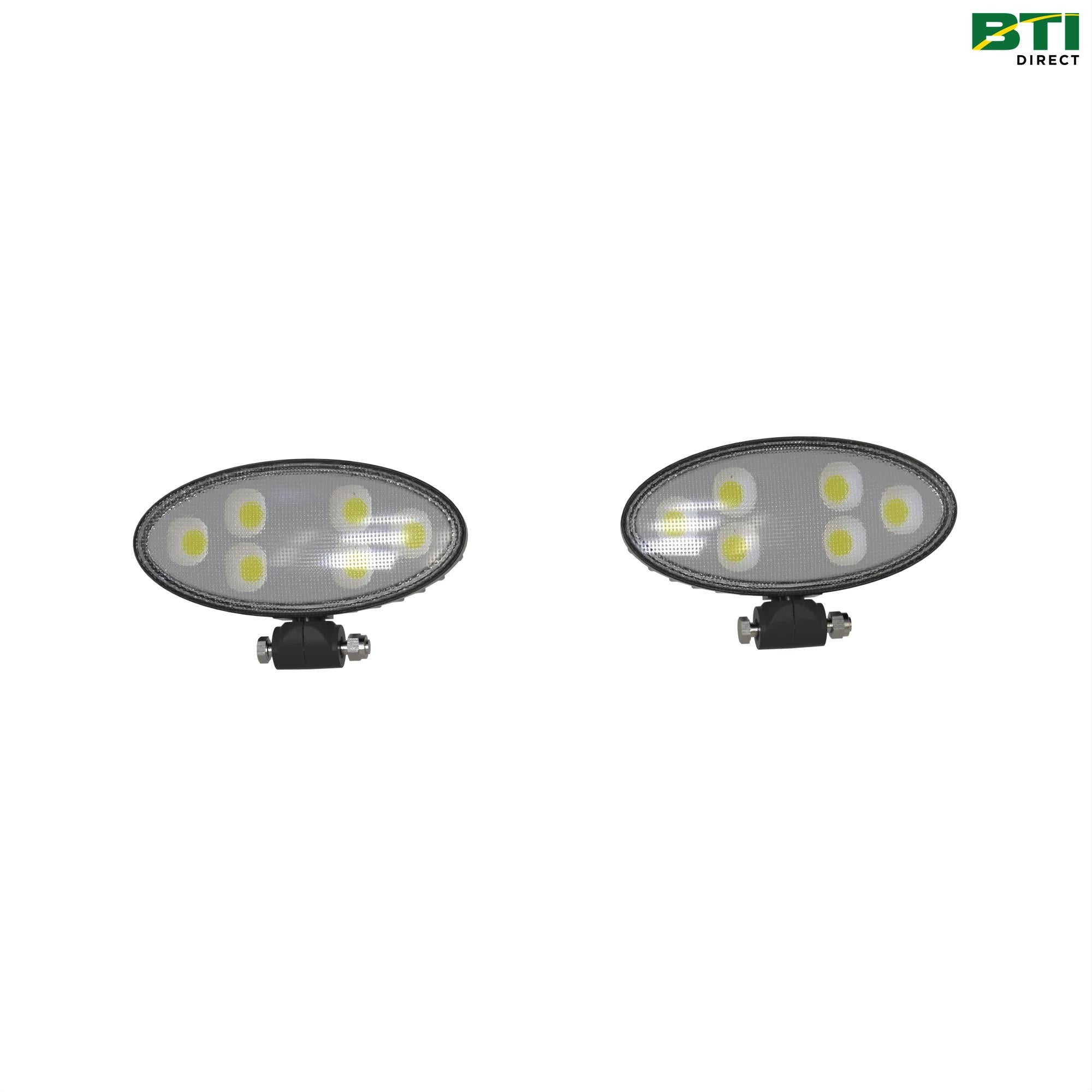 BL17007: 2-Adjustable LED Work Light Attachment for Inner, Outer Front Roof or Standard Roof