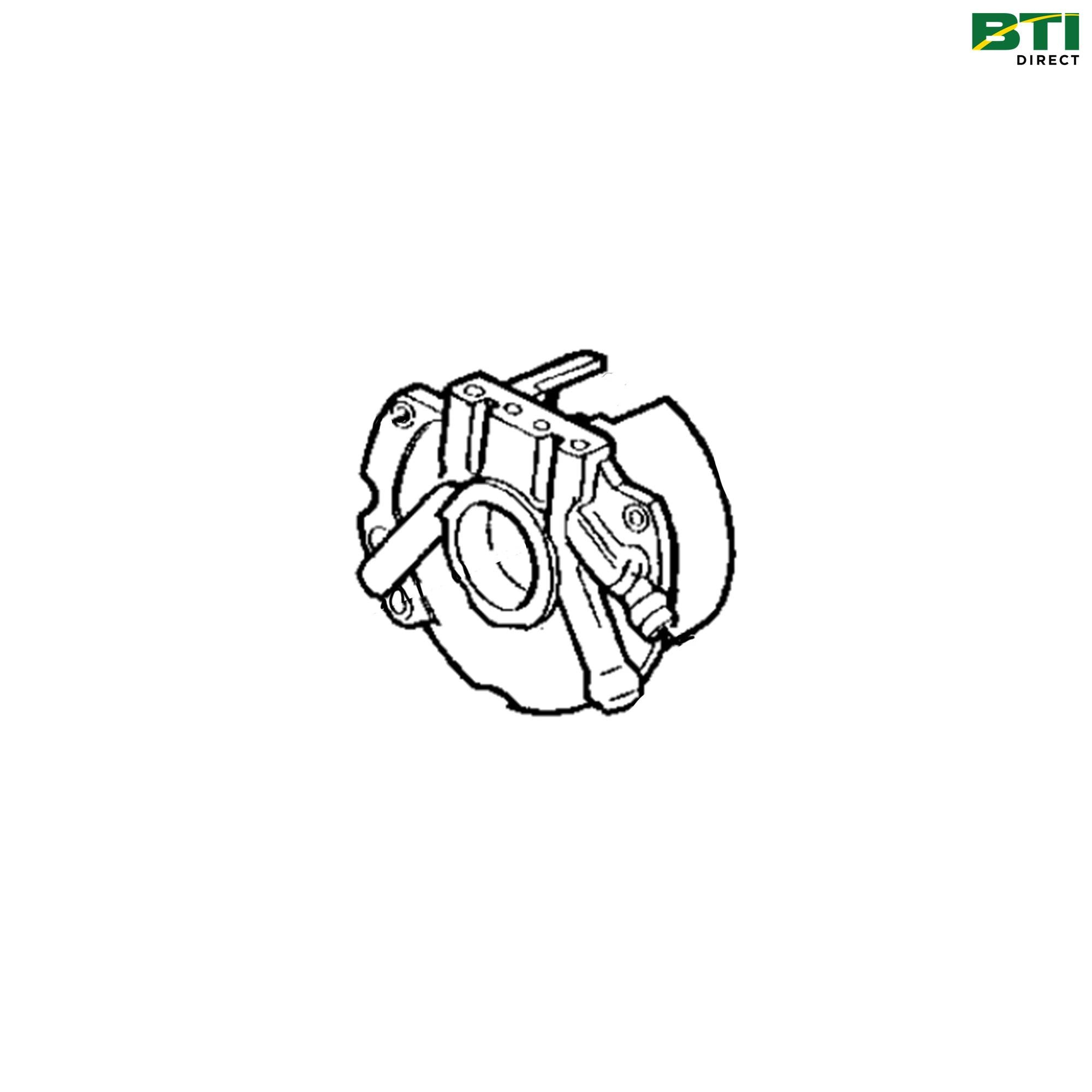 AL40807: Low Brake Housing