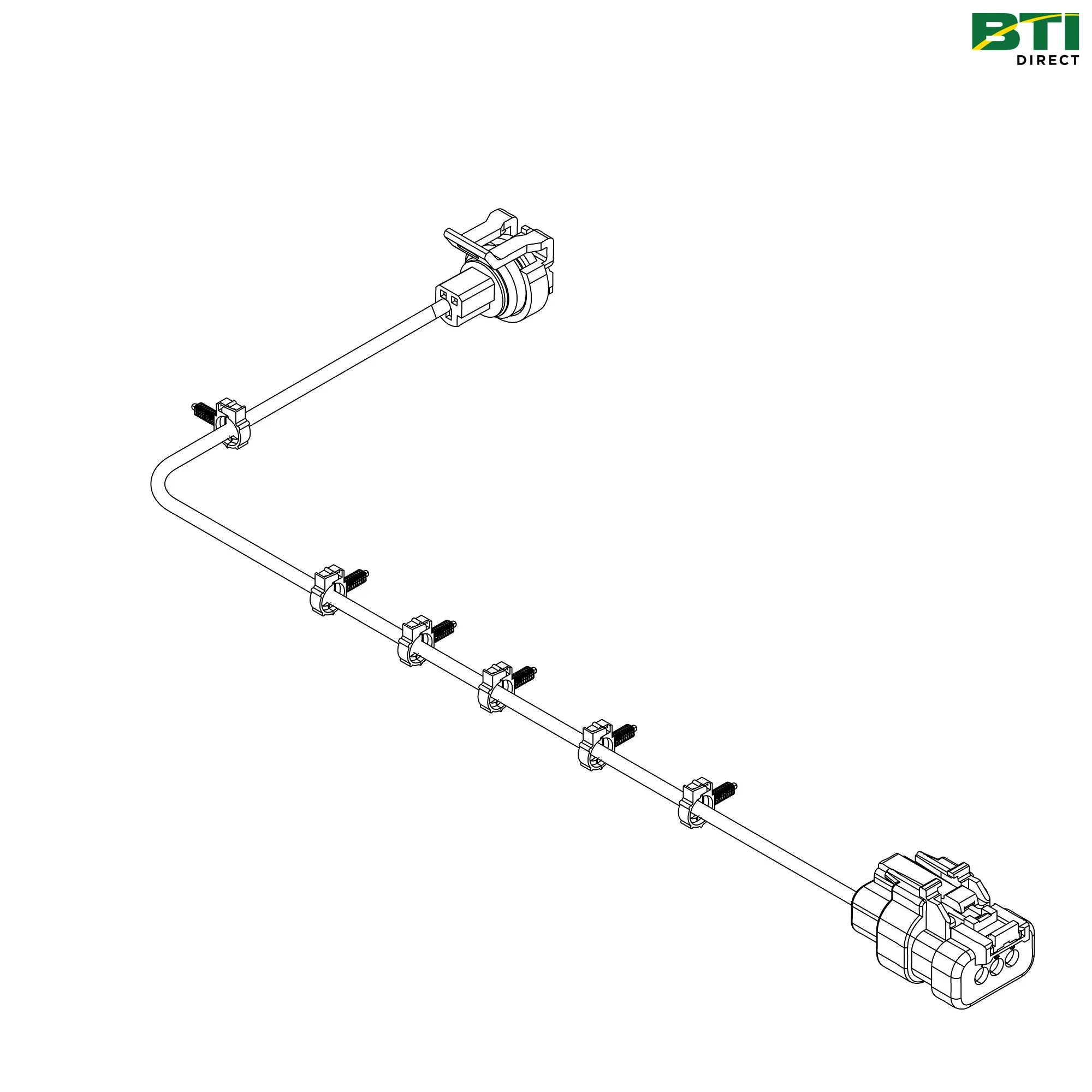 RE270867: Track Tension Sensor Wiring Harness