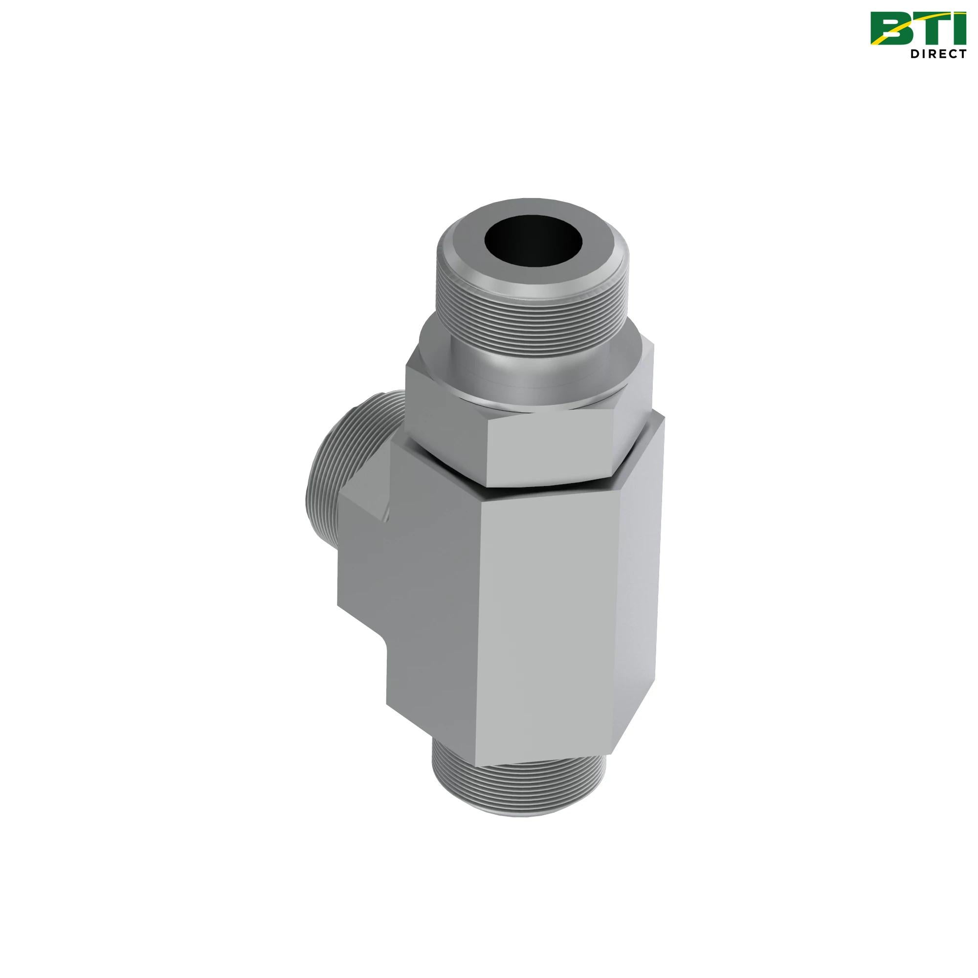 38H5040: Adjustable Stud Run Tee Fitting