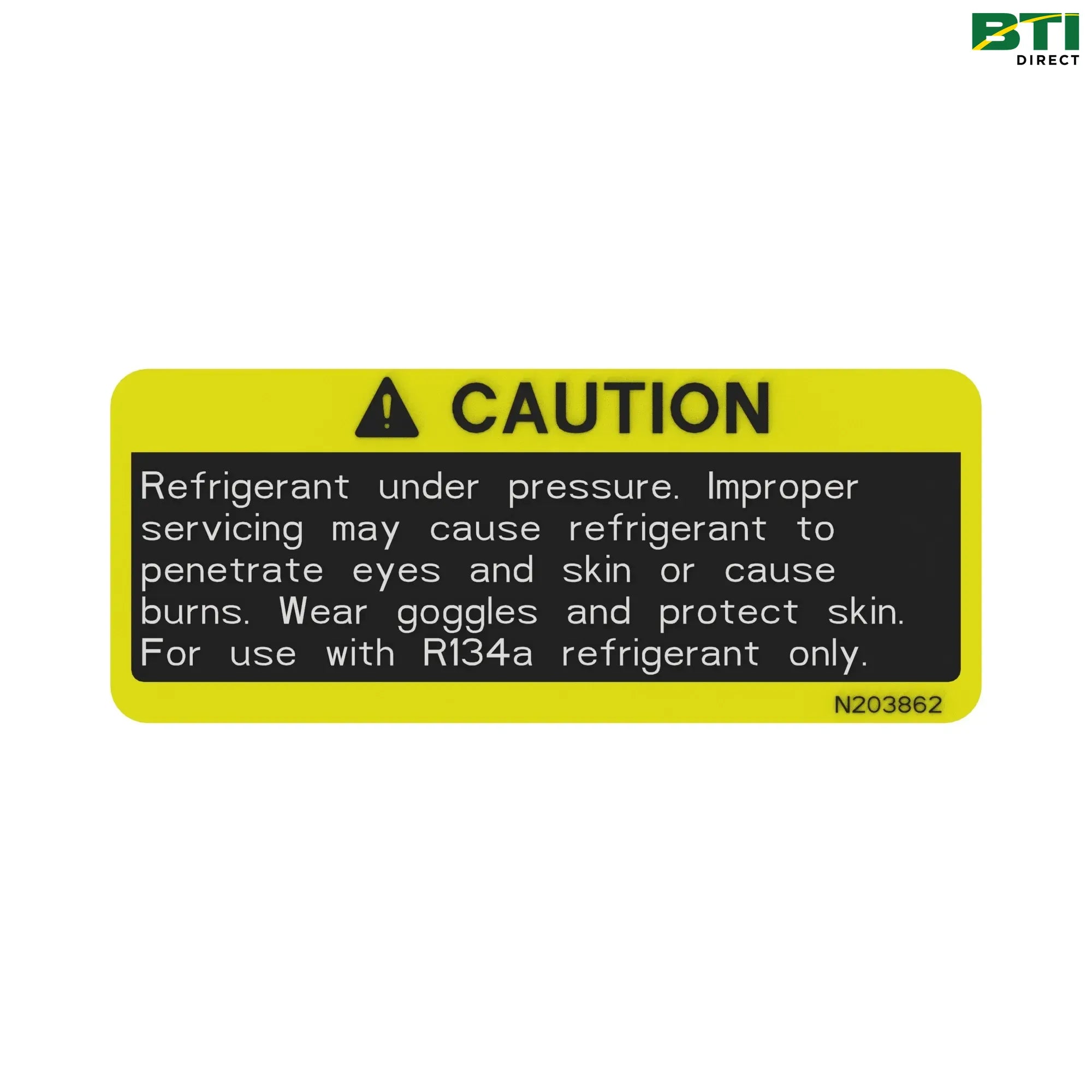 N203862: Refrigerant Label