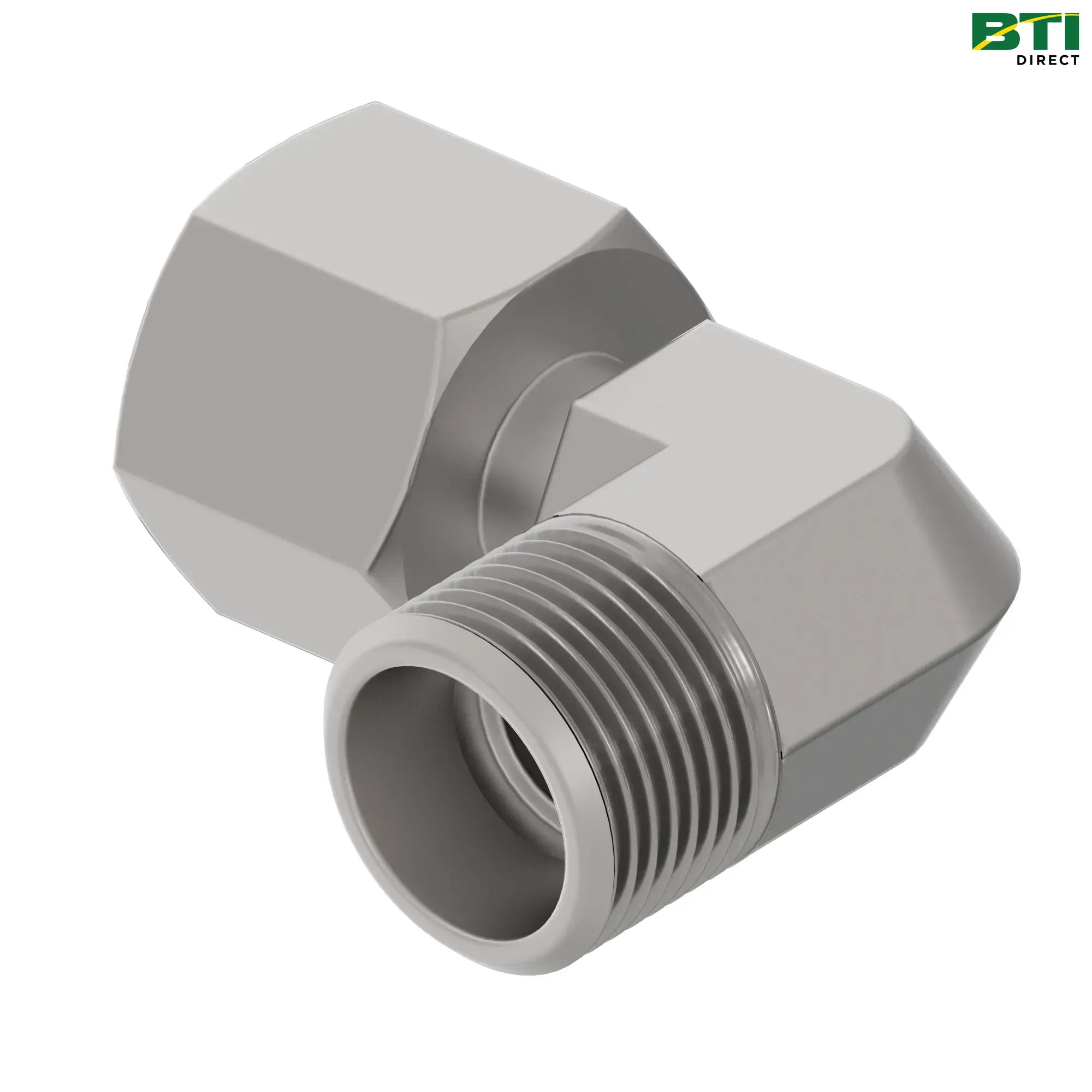 AXE59266: 24° D-Cone Swivel 90° Elbow Fitting