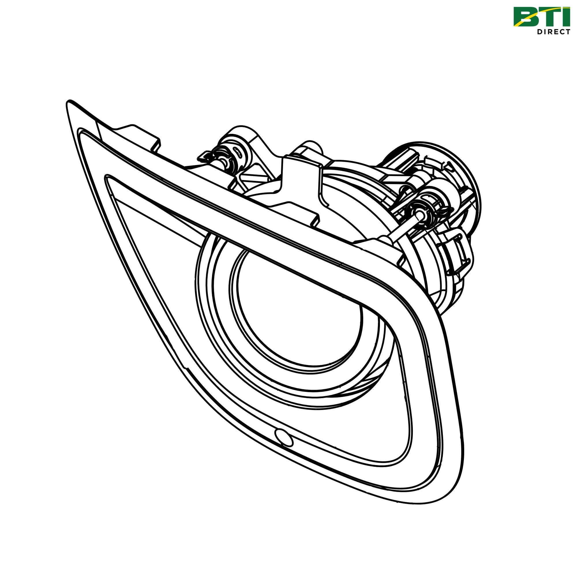 AL220991: Low Beam Headlight, Right Side