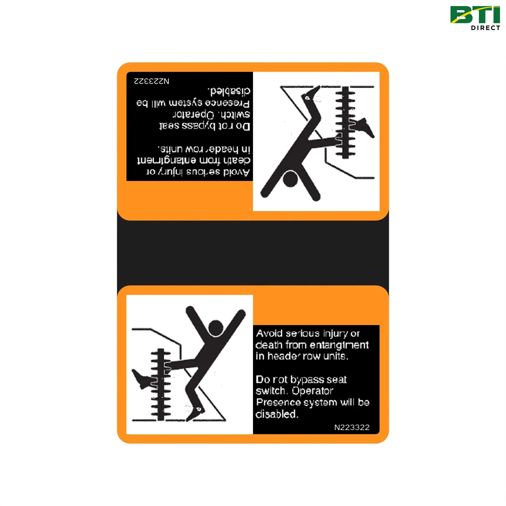 N223322: Seat Switch Bypass Panel