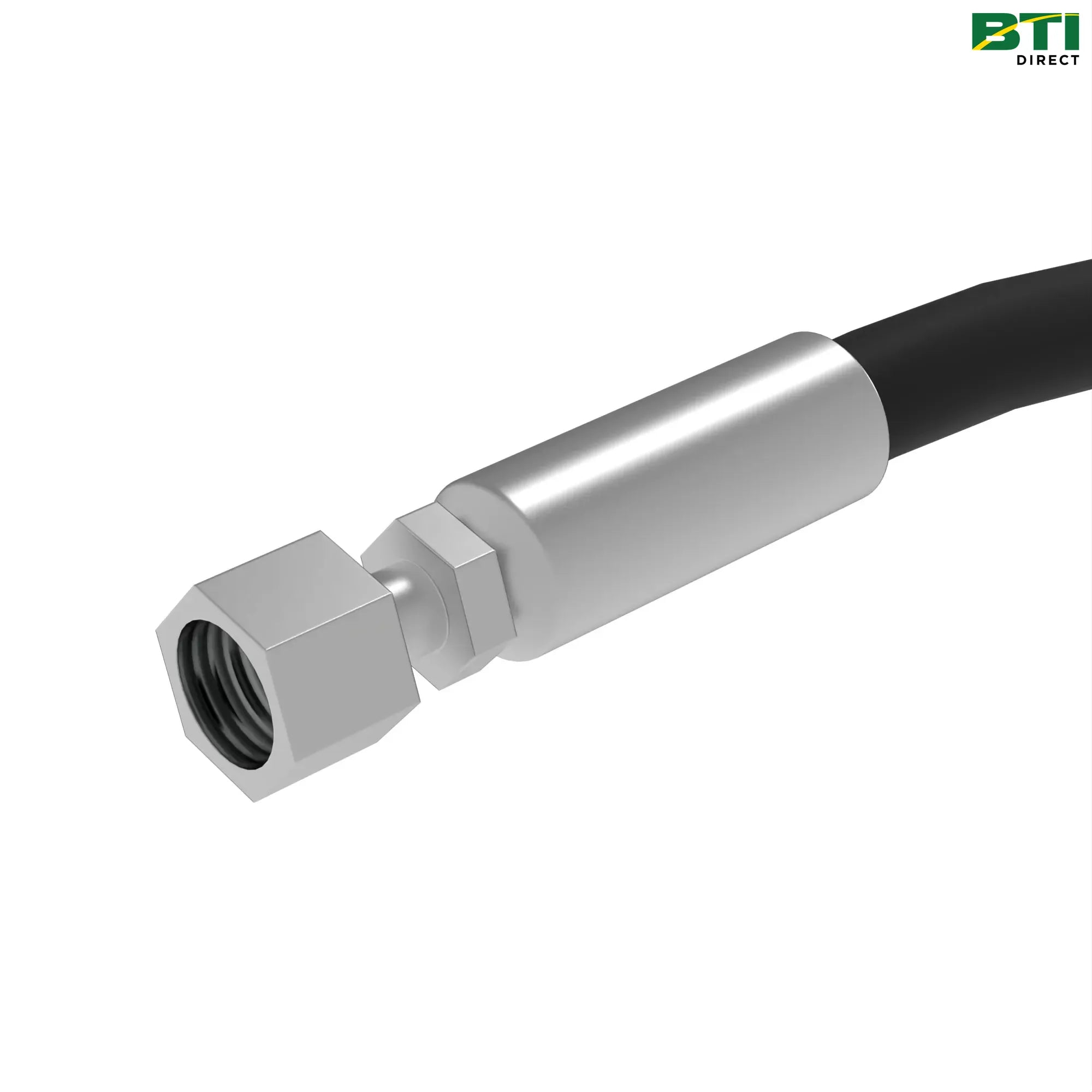 AXE39820: Middle to Inner Bulkhead Tee Hydraulic Hose