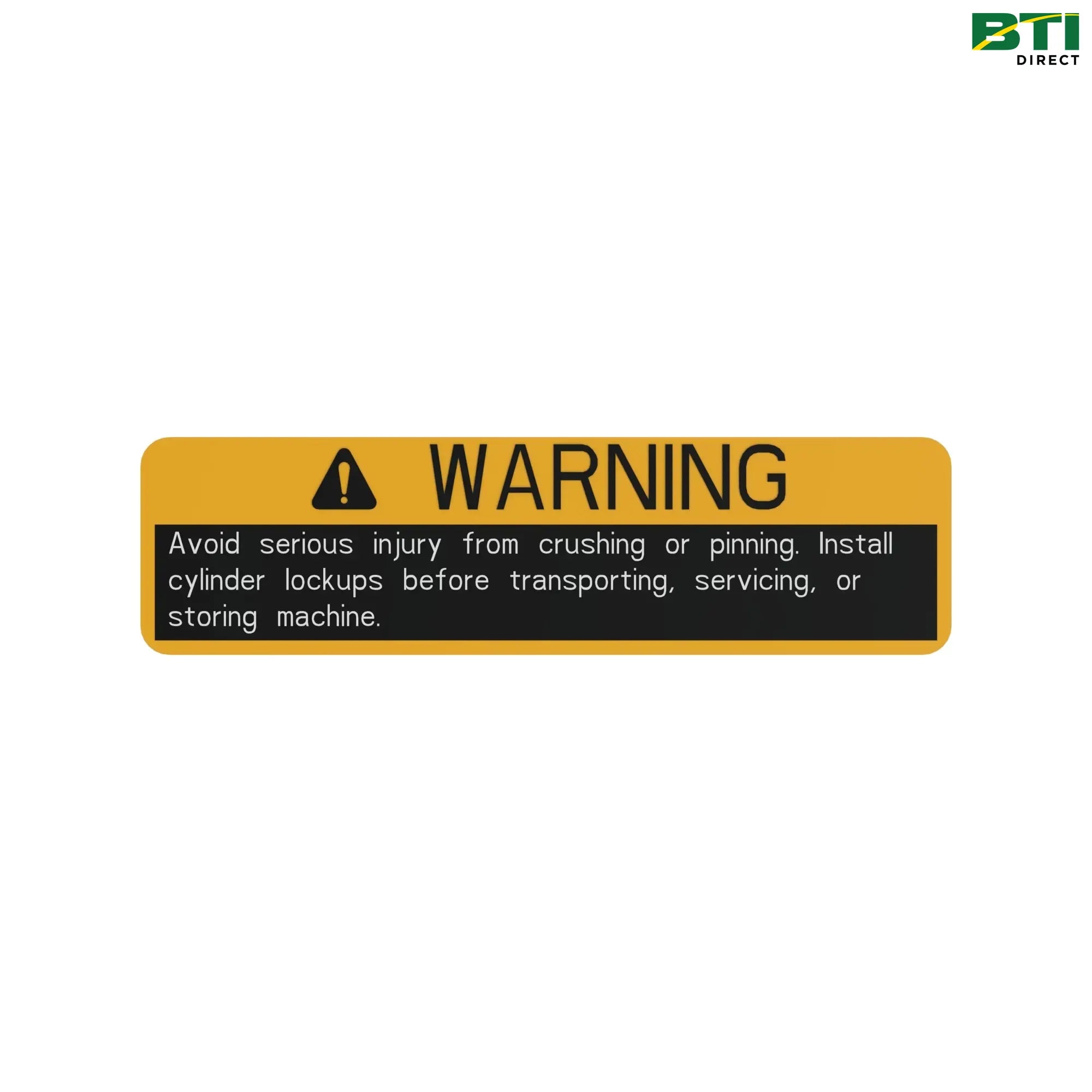 N236999: Safety Warning Label