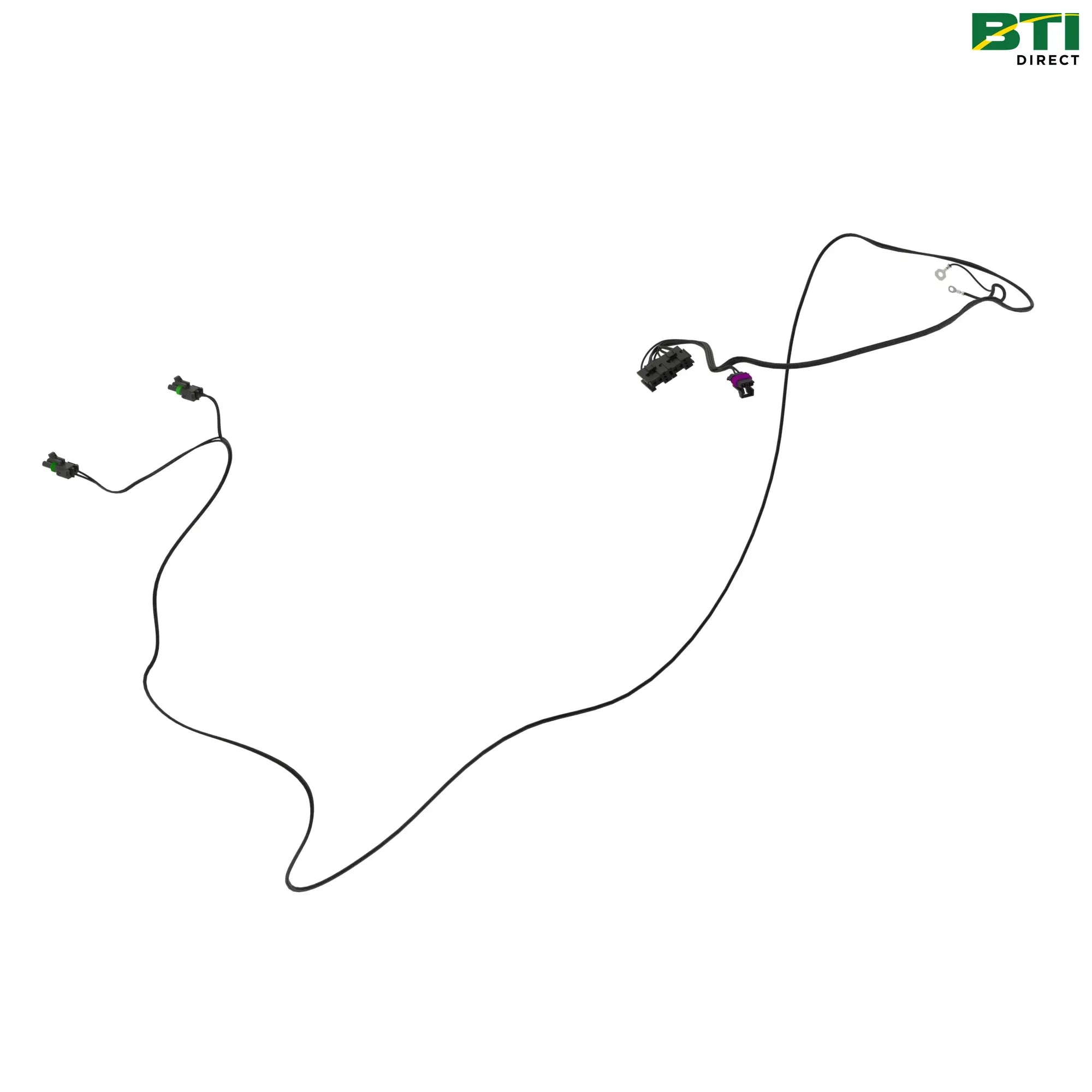 RE208901: Deluxe Mid-Mount Wiring Harness