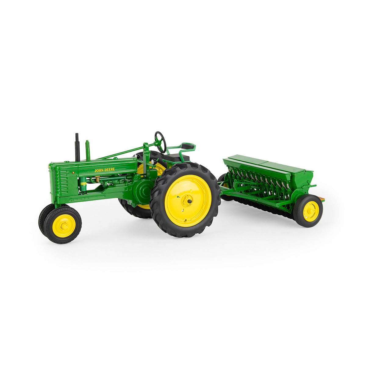Model B Tractor with Van-Brunt Grain Drill (1/16 Scale)