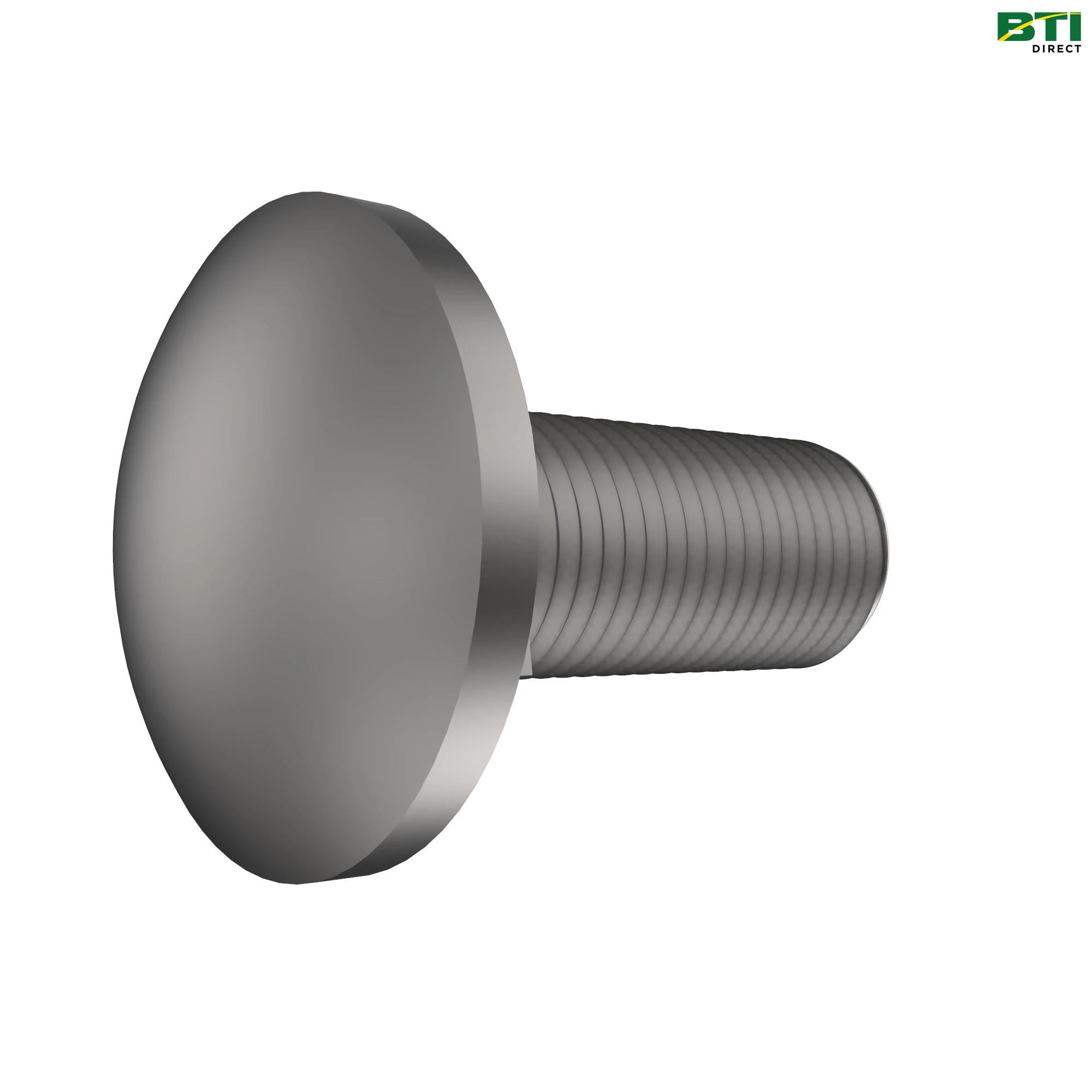 03M7191: Round Head Square Neck Bolt, M10 X 25