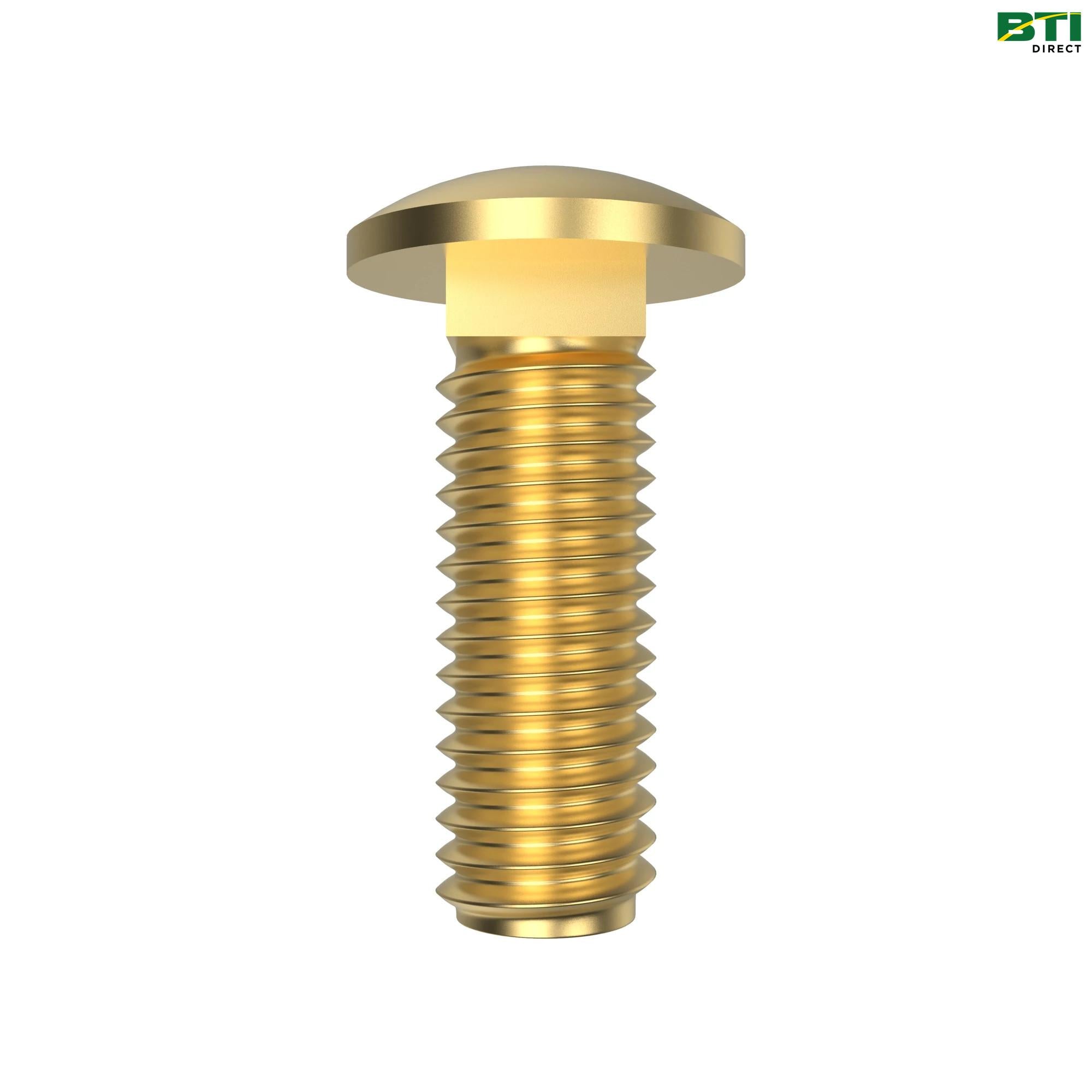 03M7192: Round Head Square Neck Bolt, M10 X 30