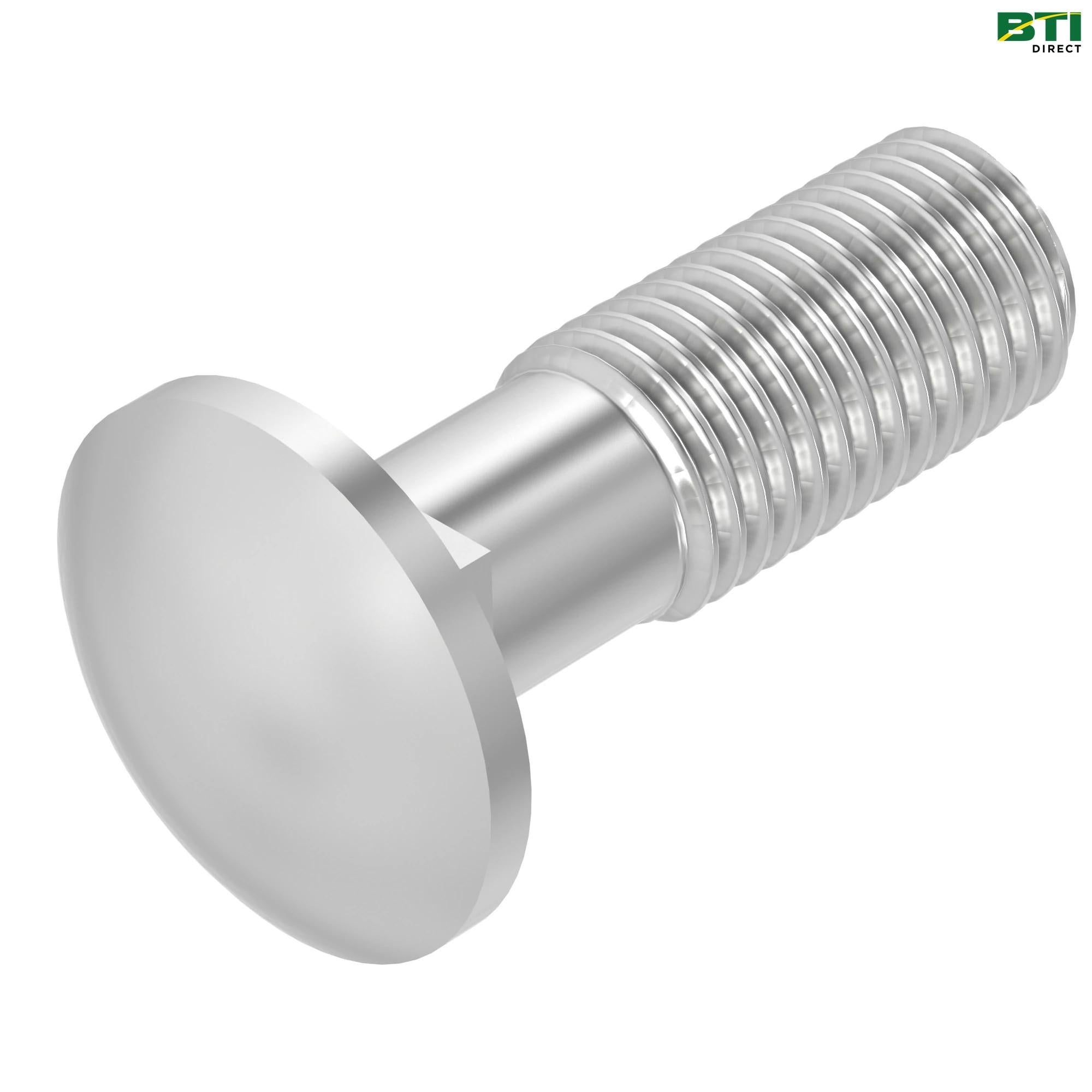 03M7193: Round Head Square Neck Bolt, M10 X 35