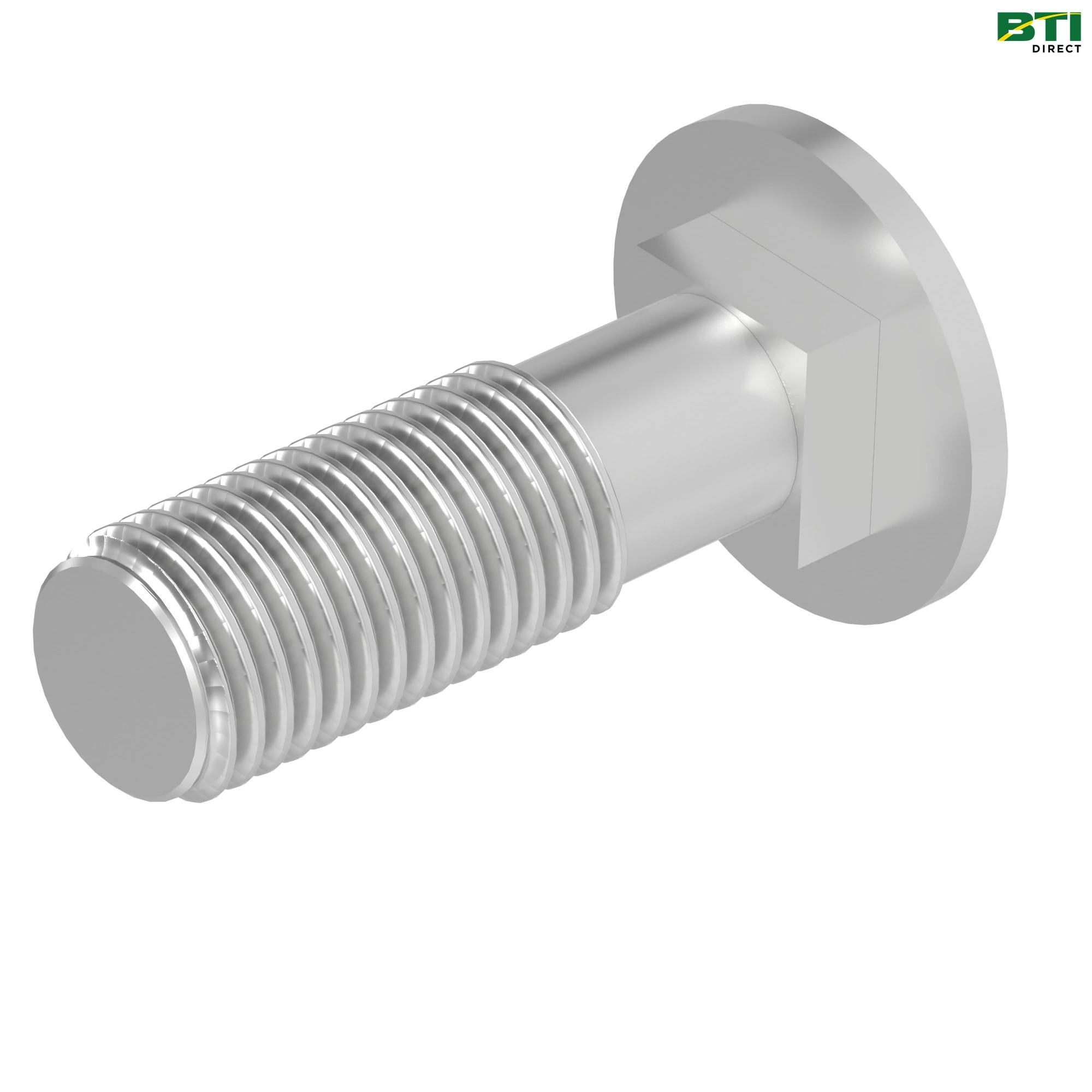 03M7193: Round Head Square Neck Bolt, M10 X 35
