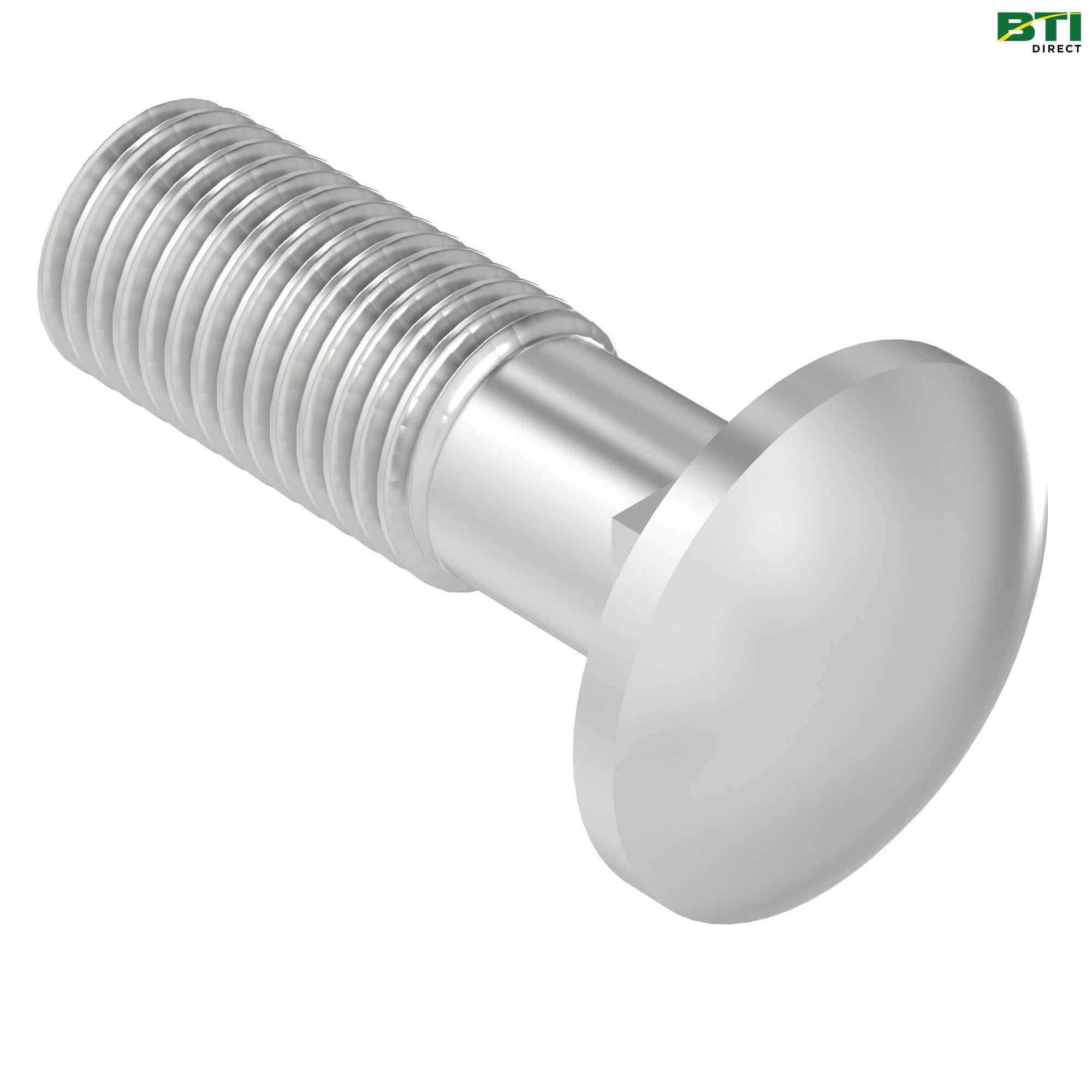 03M7193: Round Head Square Neck Bolt, M10 X 35