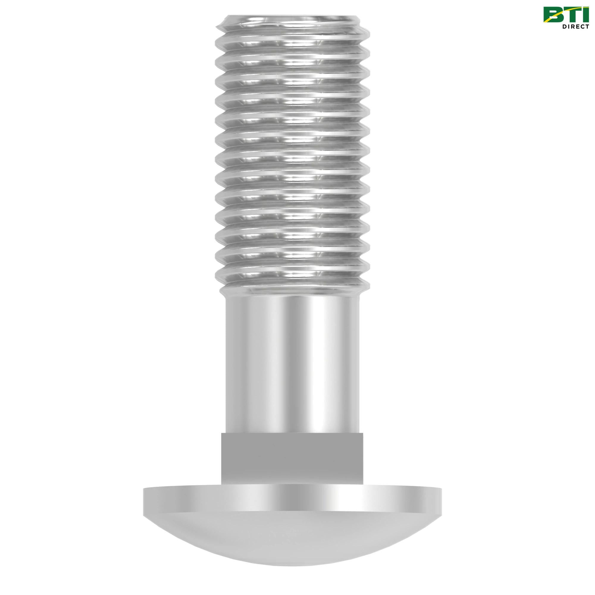 03M7193: Round Head Square Neck Bolt, M10 X 35