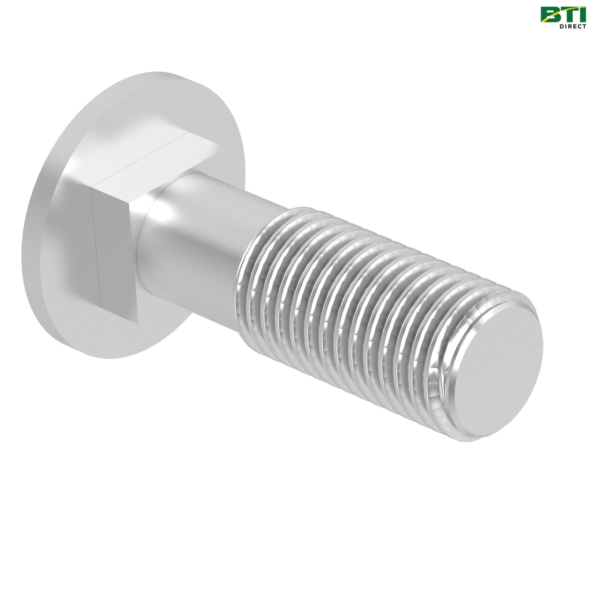 03M7193: Round Head Square Neck Bolt, M10 X 35