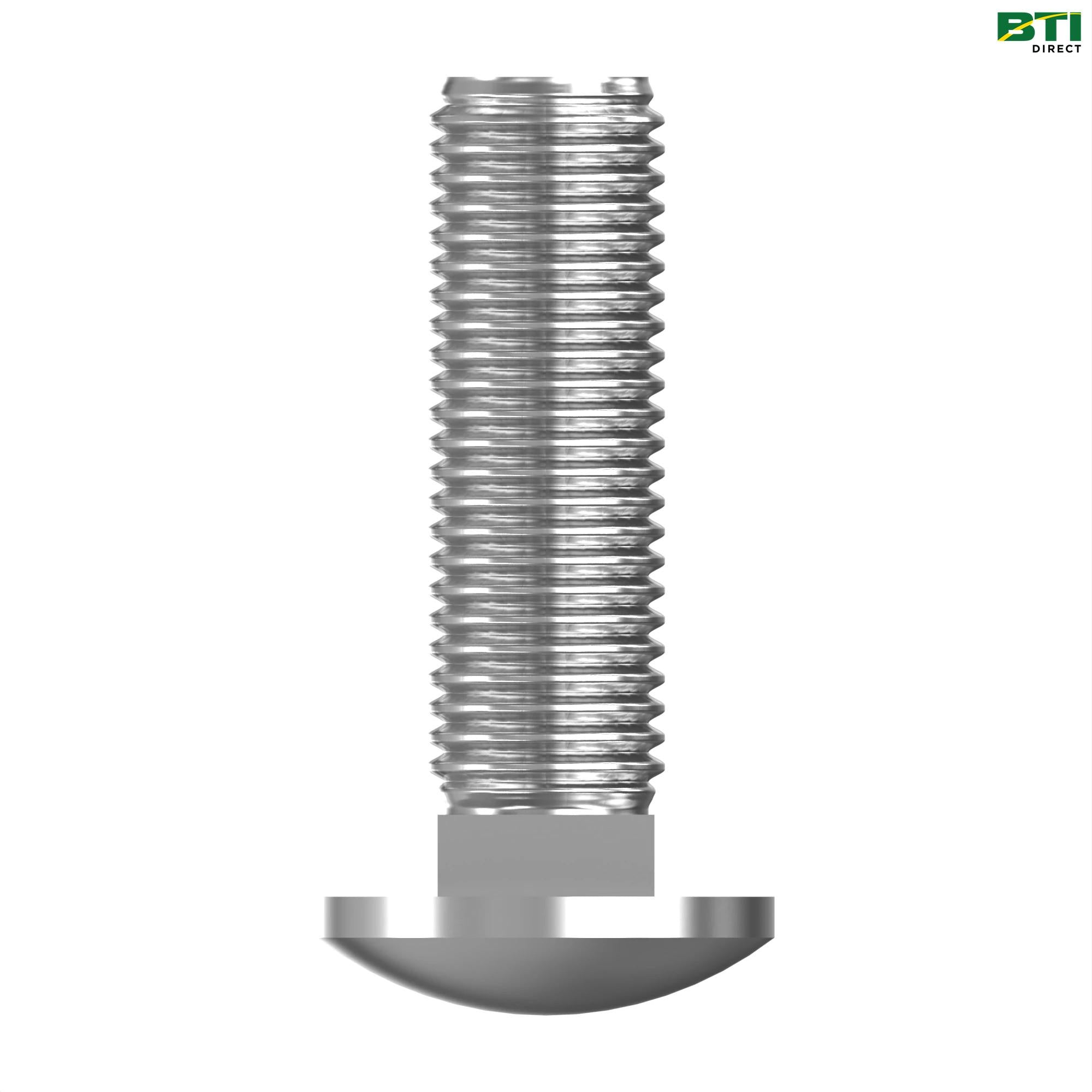 03M7194: Round Head Square Neck Bolt, M10 X 40