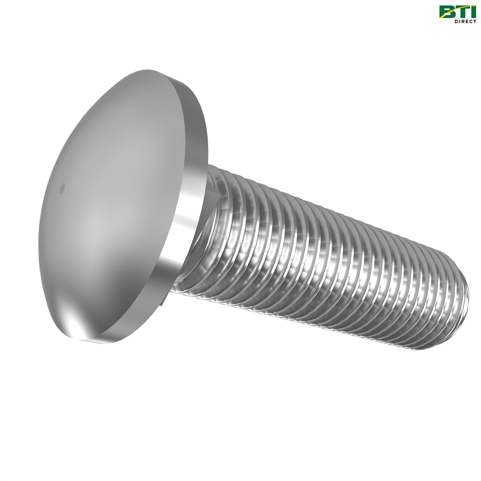 03M7195: Round Head Square Neck Bolt, M10 X 45